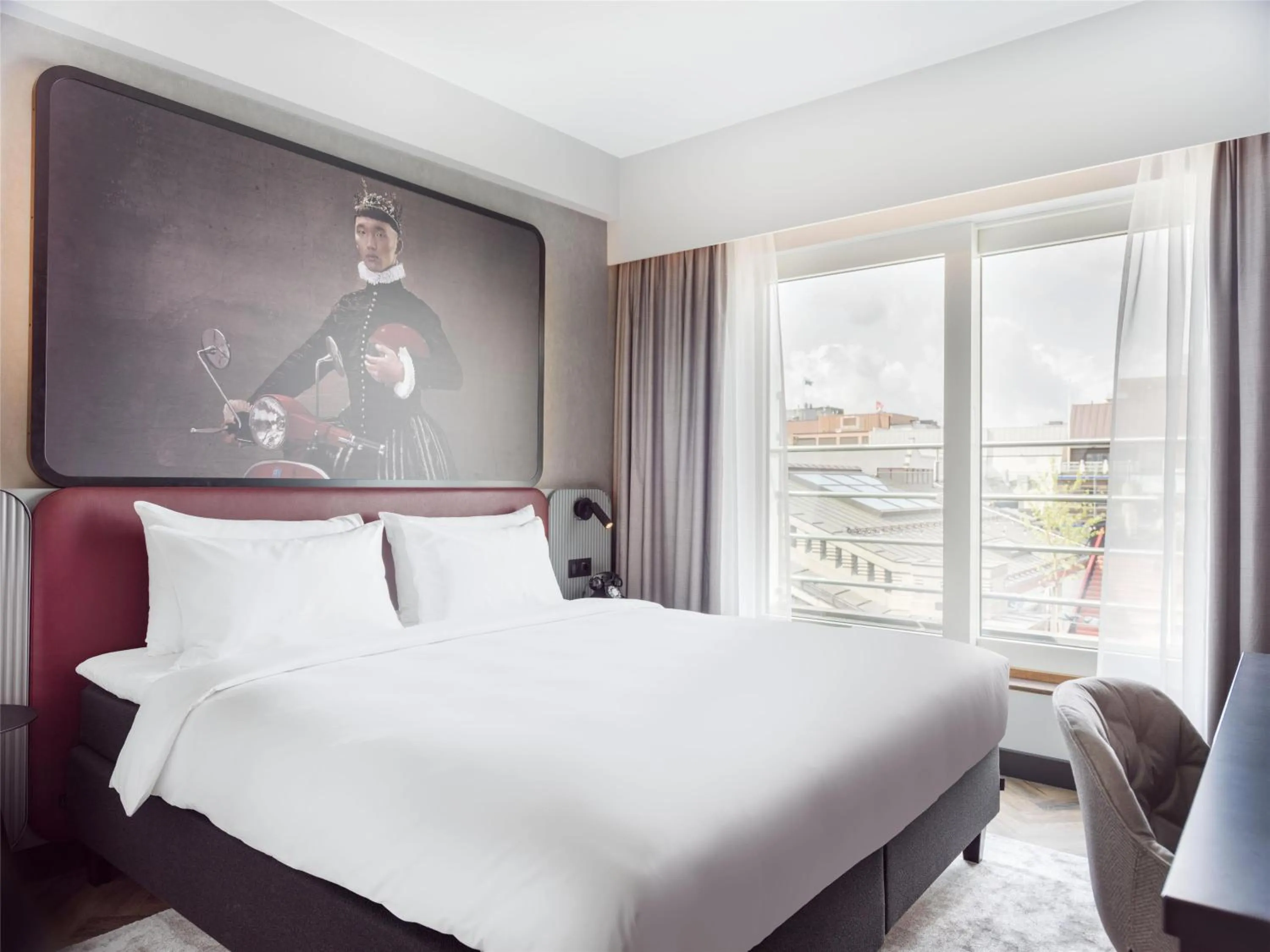 Bedroom, Bed in Radisson RED Oslo City Centre, A Verified Net Zero Hotel