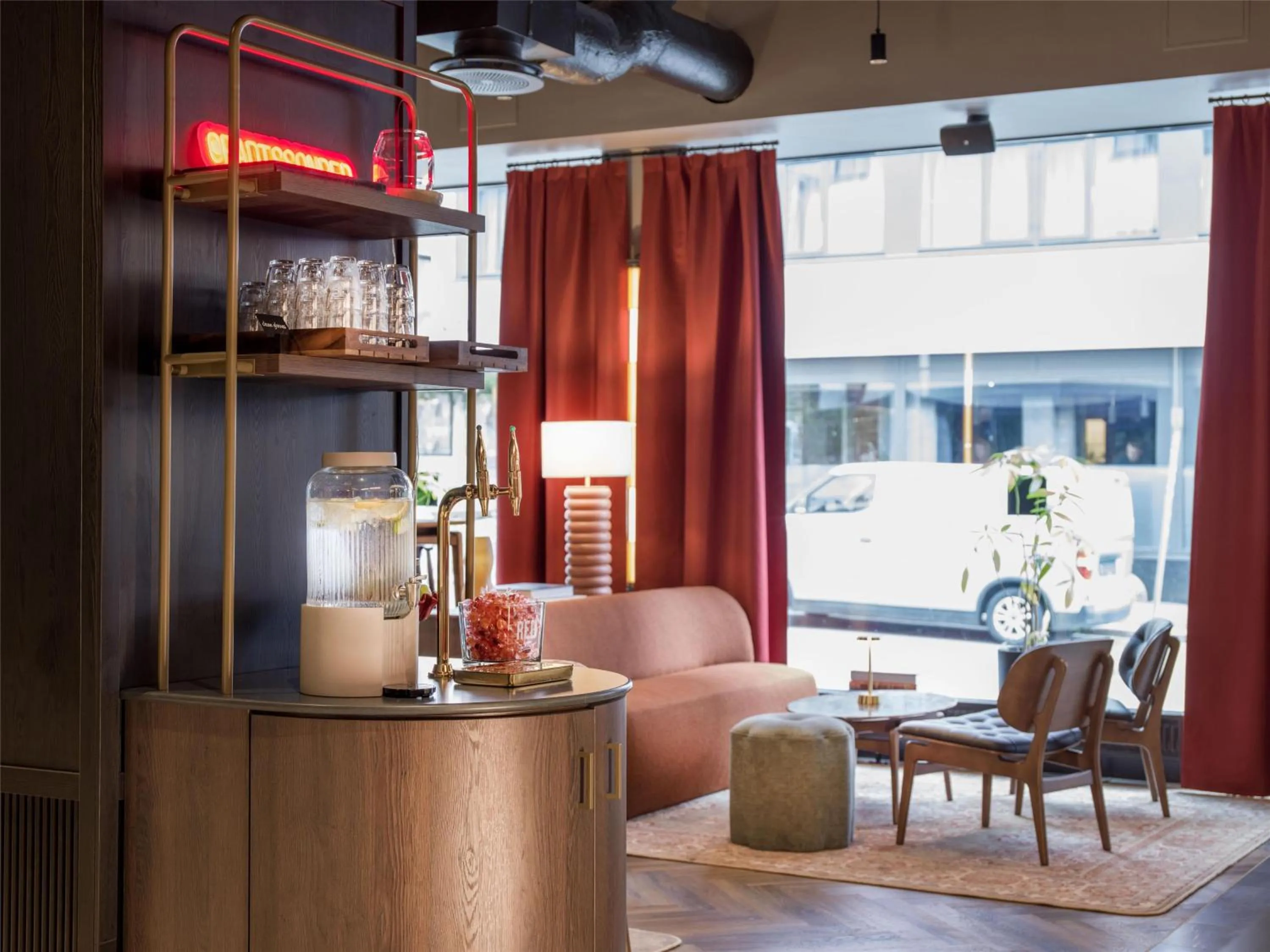 Lobby or reception in Radisson RED Oslo City Centre, A Verified Net Zero Hotel