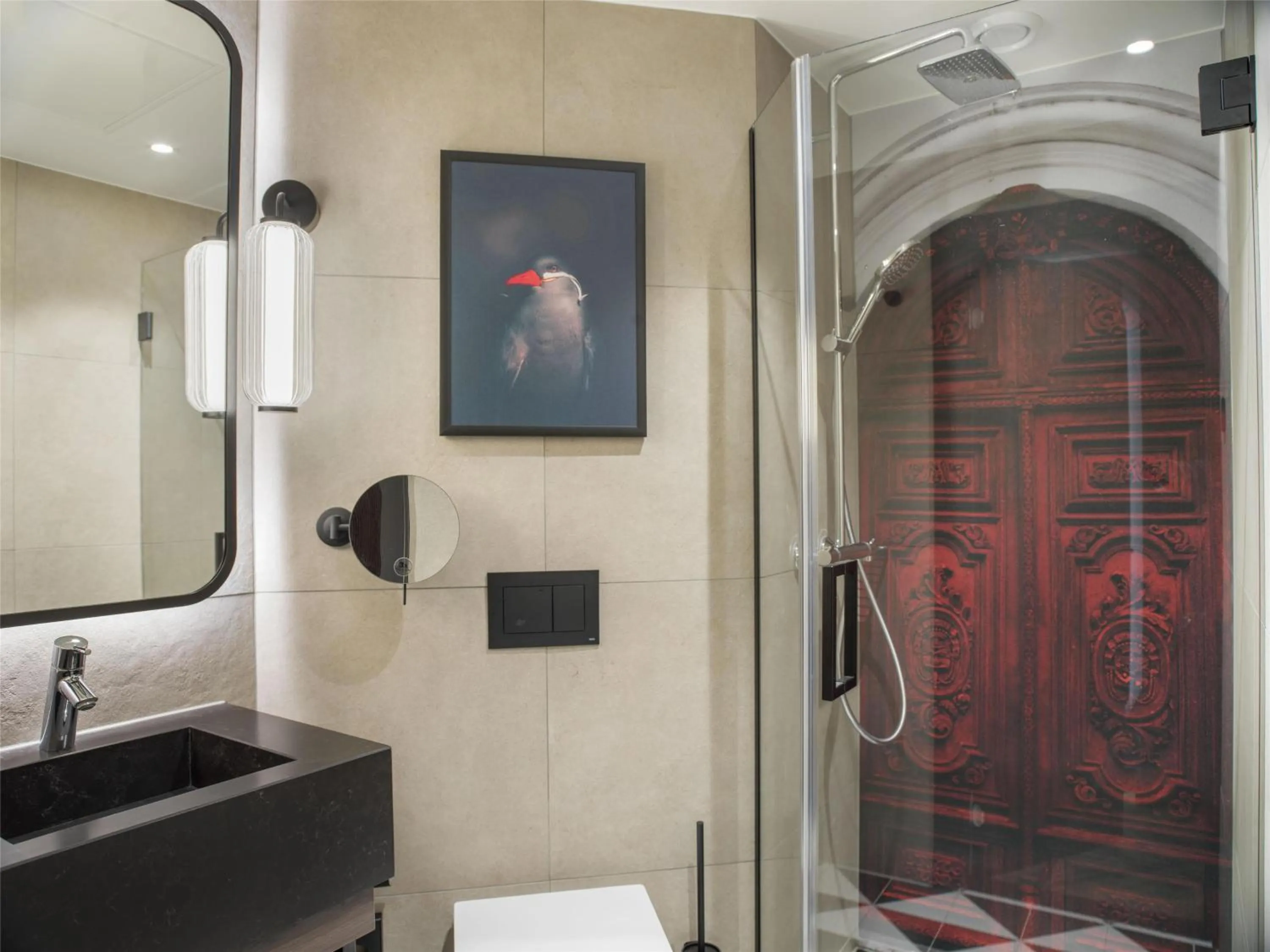 Toilet in Radisson RED Oslo City Centre, A Verified Net Zero Hotel