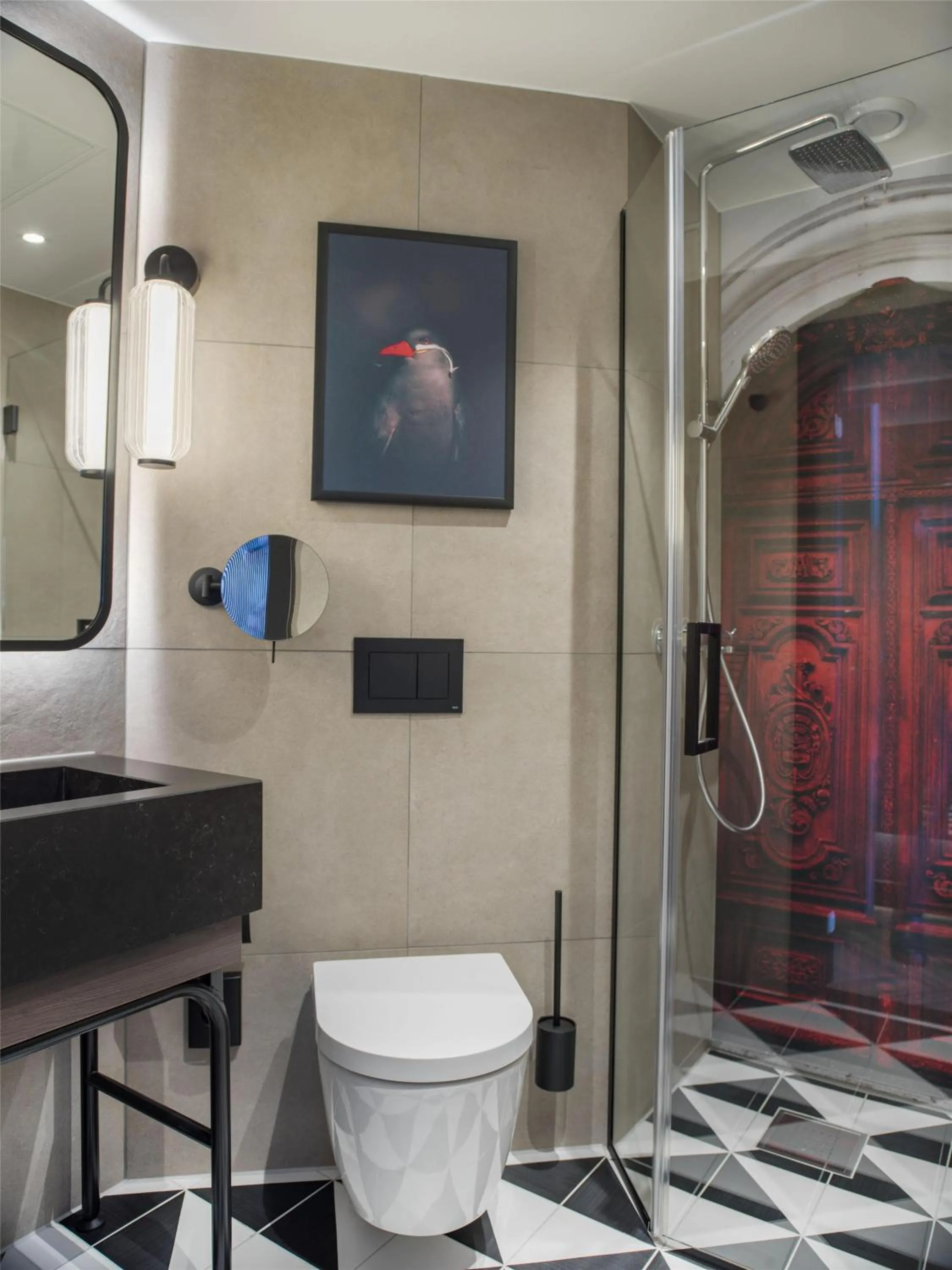 Toilet in Radisson RED Oslo City Centre, A Verified Net Zero Hotel