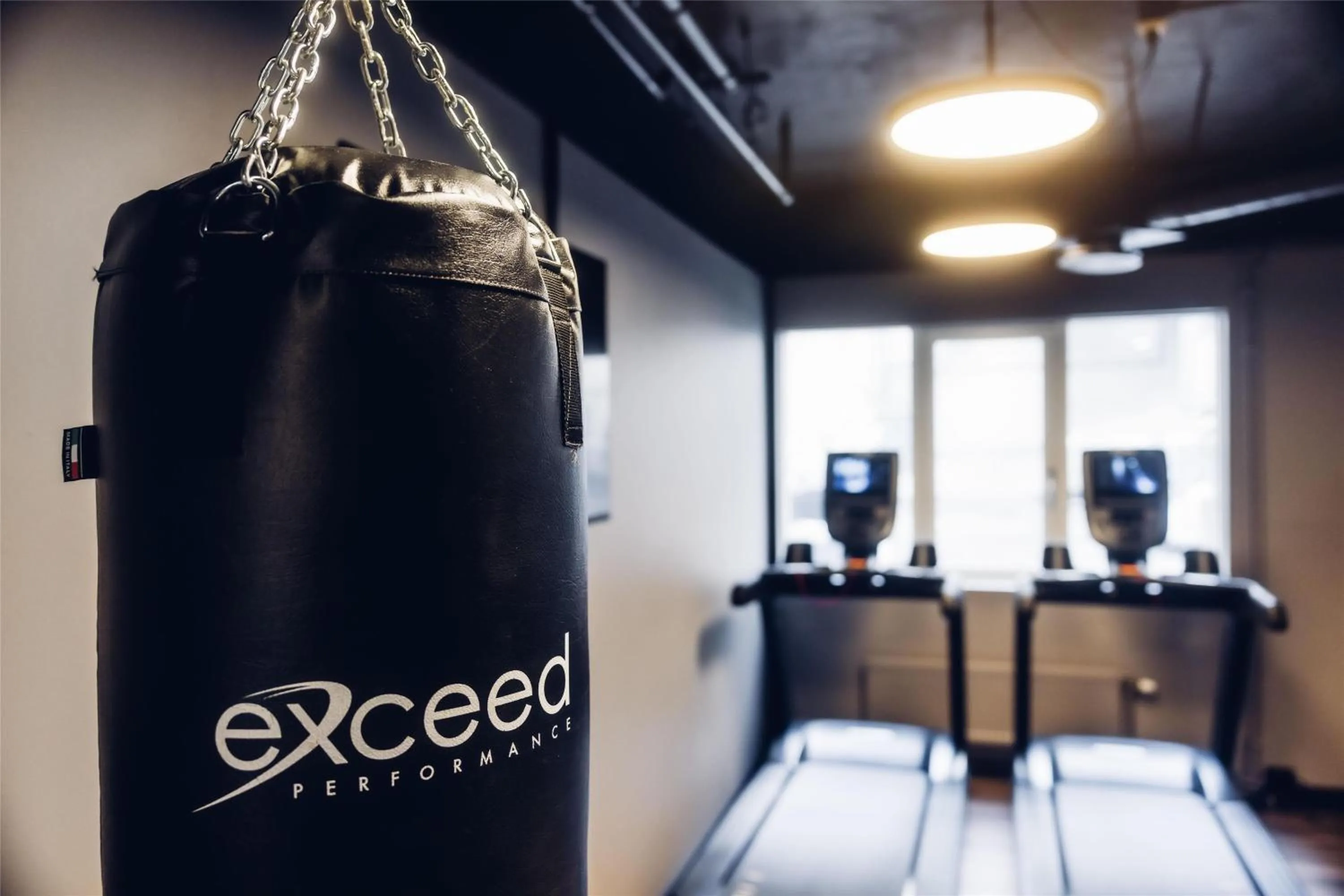 Fitness centre/facilities in Radisson RED Oslo City Centre, A Verified Net Zero Hotel