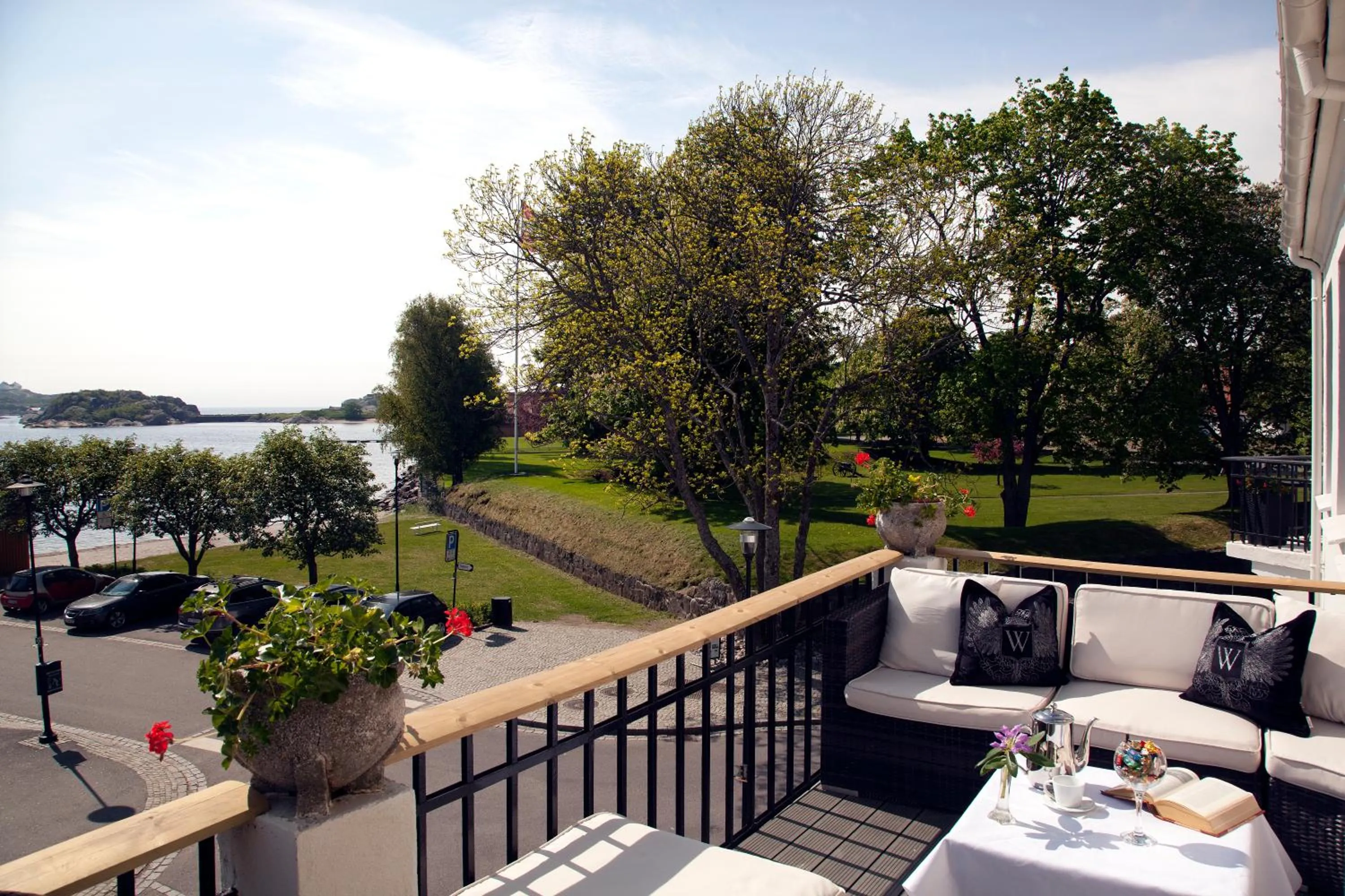 Balcony/Terrace in Hotel Wassilioff - Unike Hoteller