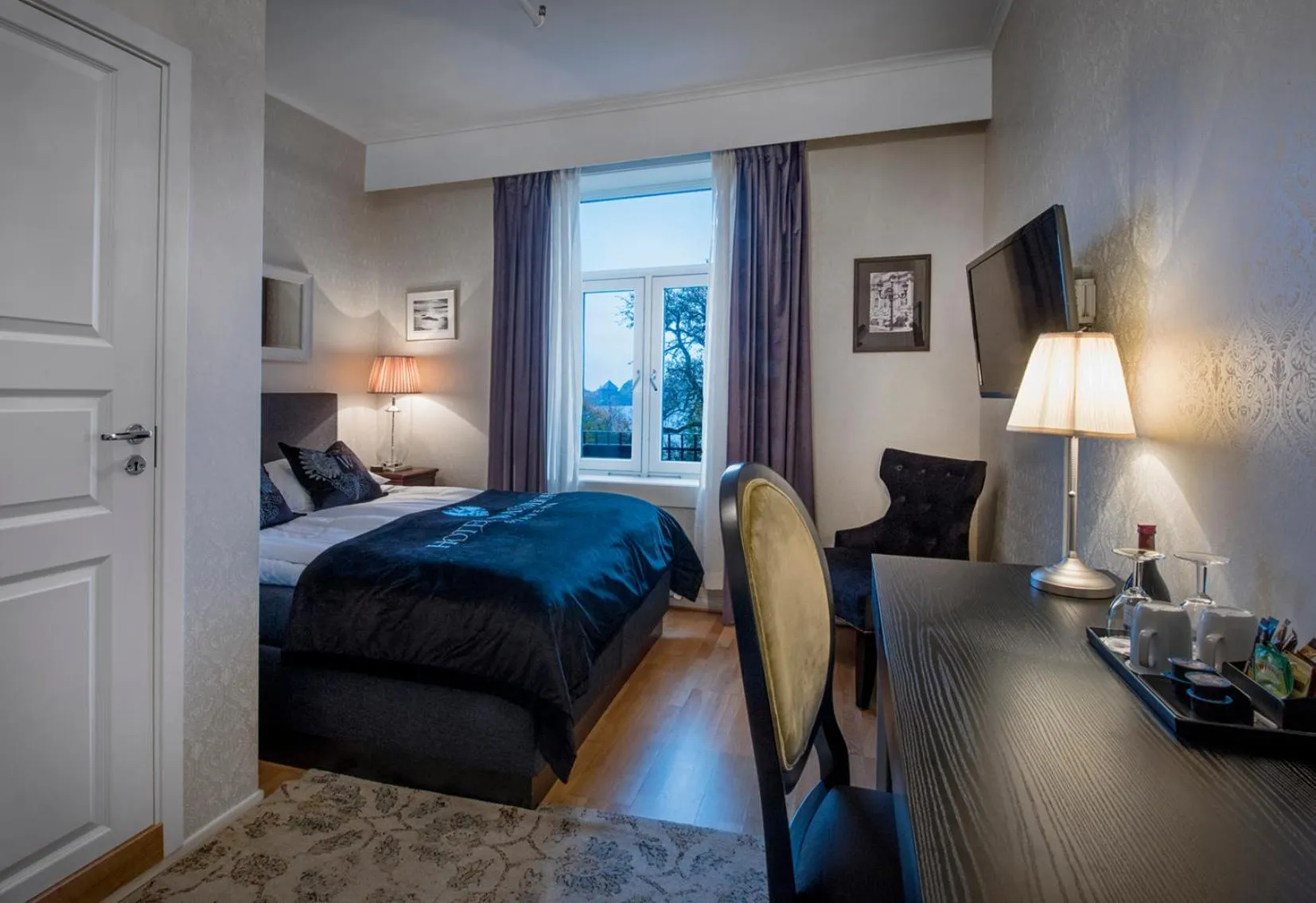 Bed in Hotel Wassilioff - Unike Hoteller