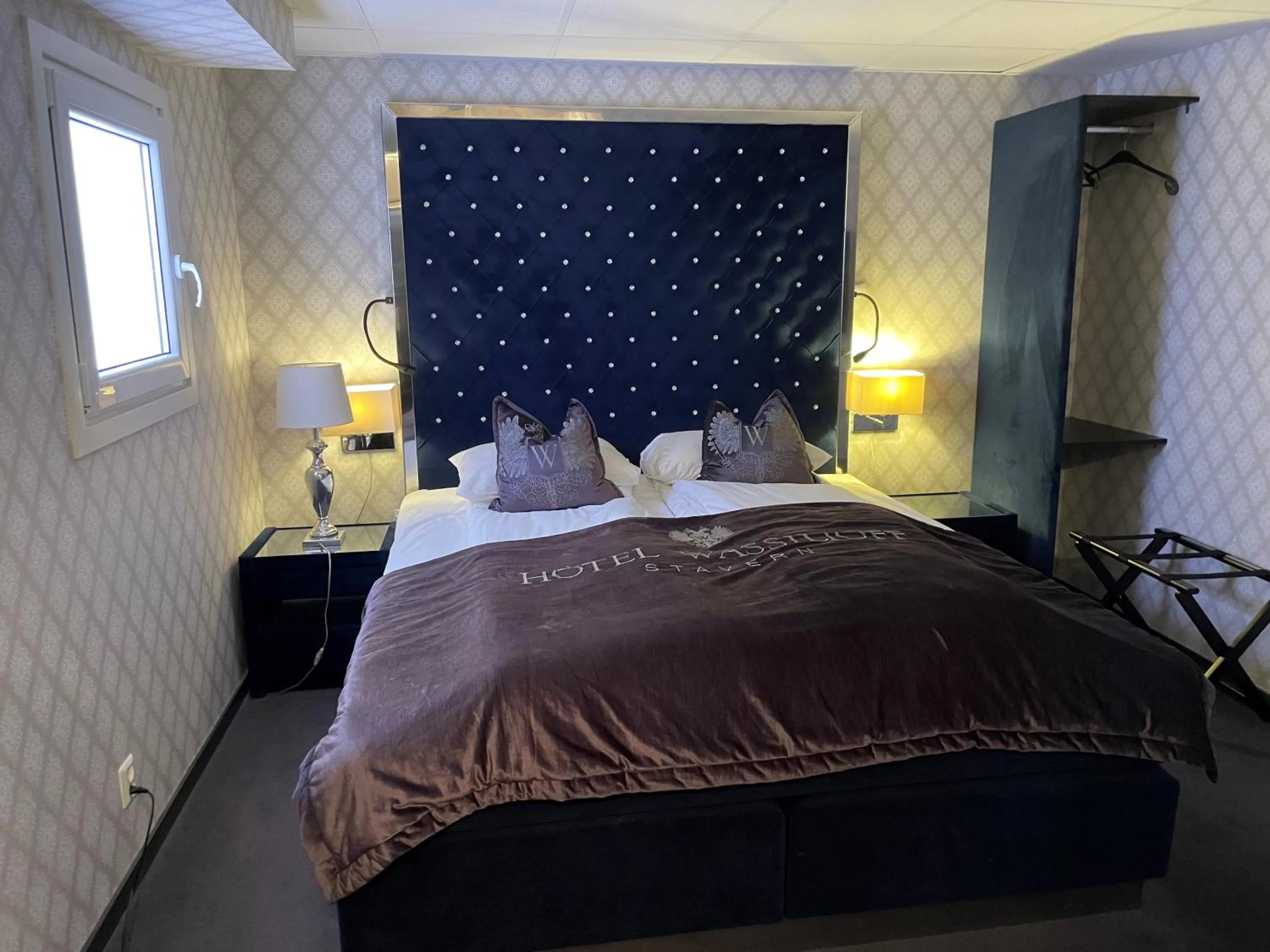 Bed in Hotel Wassilioff - Unike Hoteller