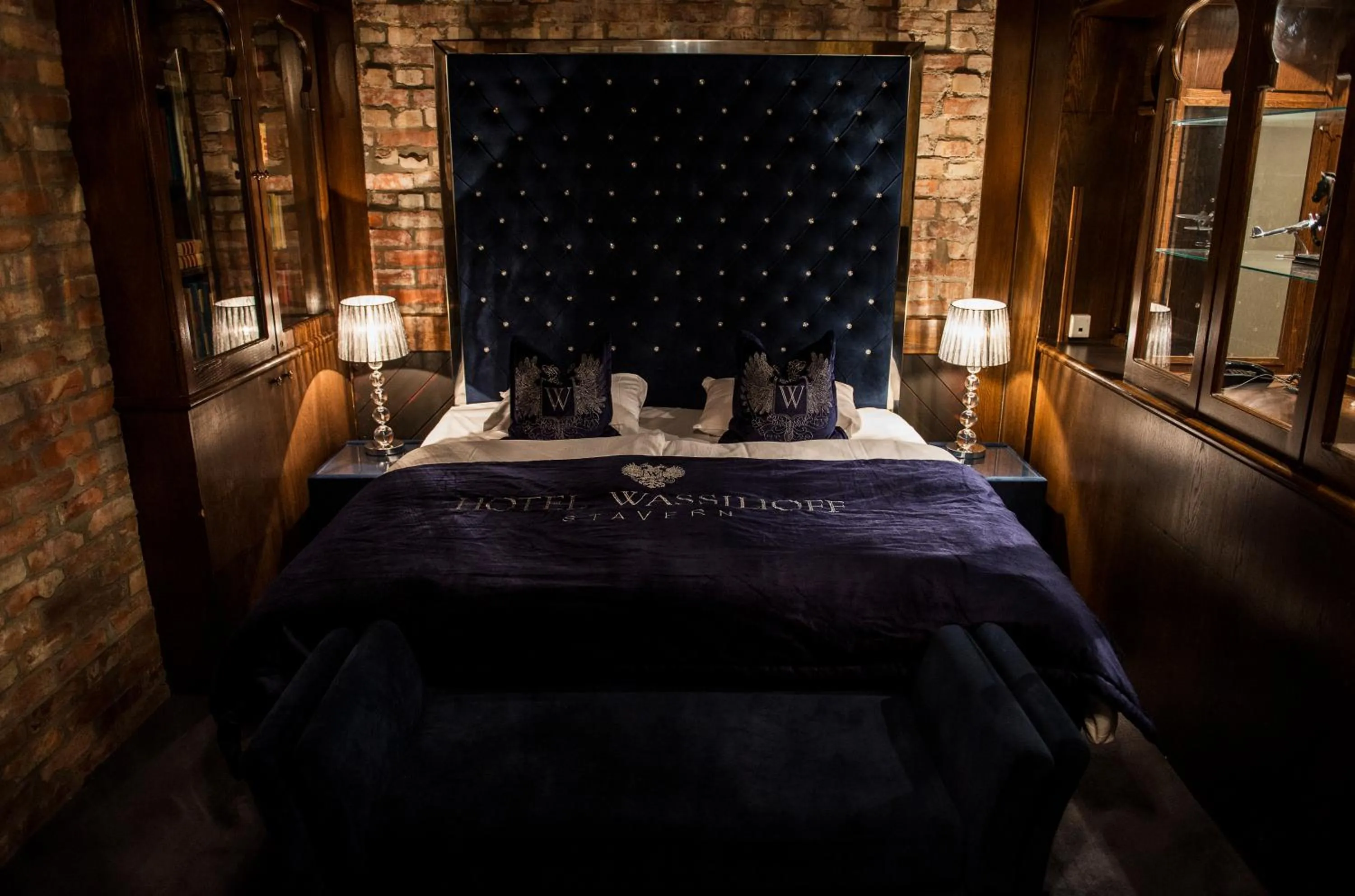 Bed in Hotel Wassilioff - Unike Hoteller