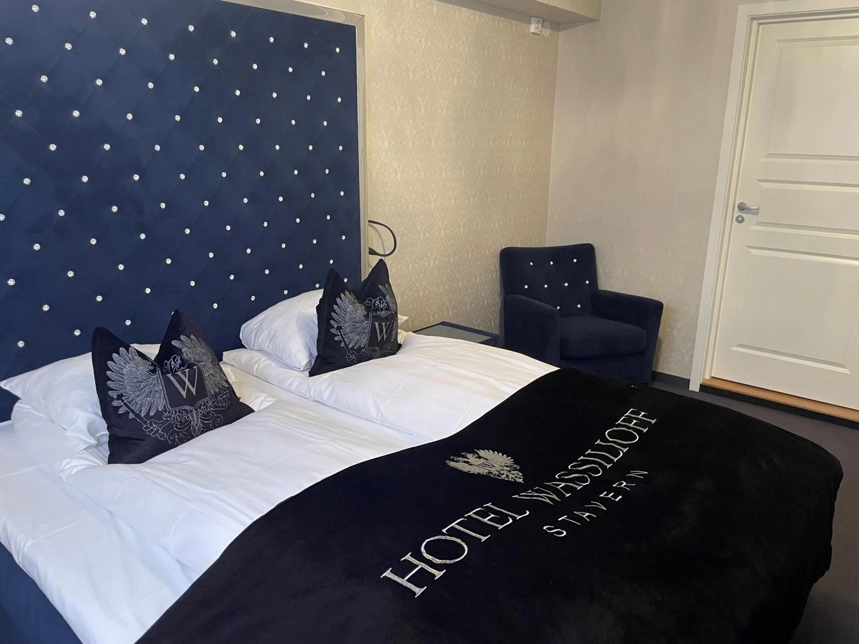 Bed in Hotel Wassilioff - Unike Hoteller