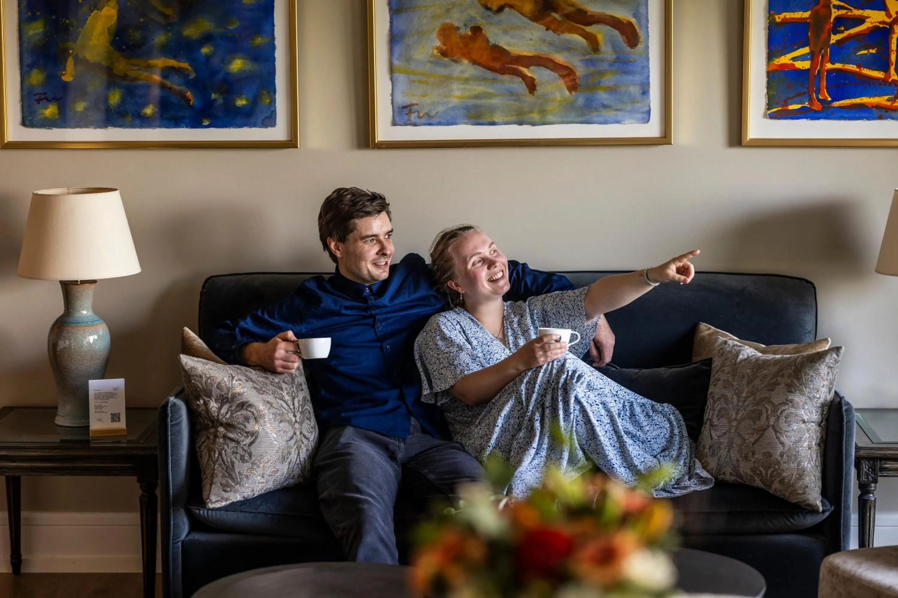 Guests in Hotel Refsnes Gods - by Classic Norway Hotels