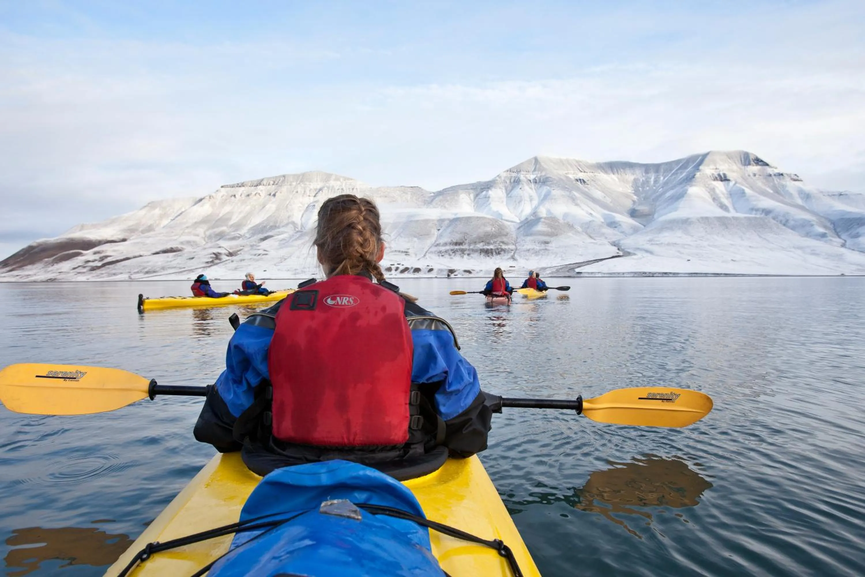 Canoeing in Funken Lodge