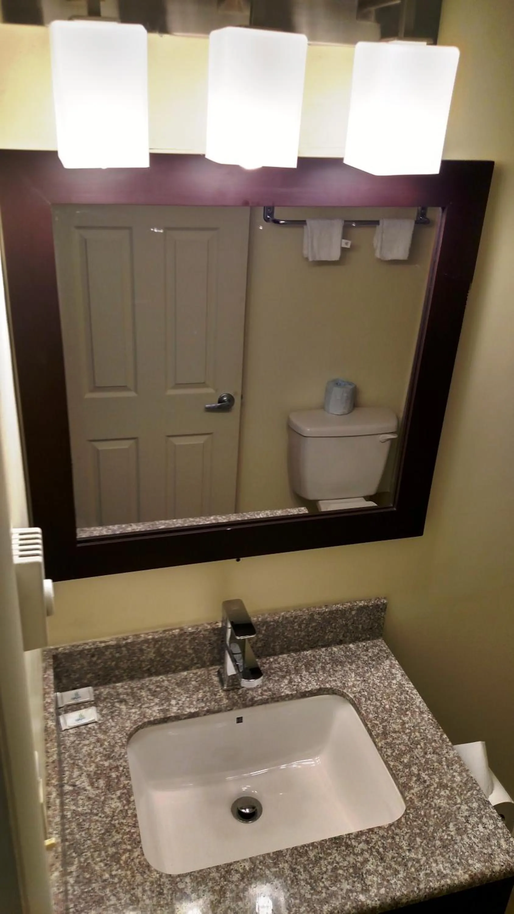 Bathroom in Gene's Motel