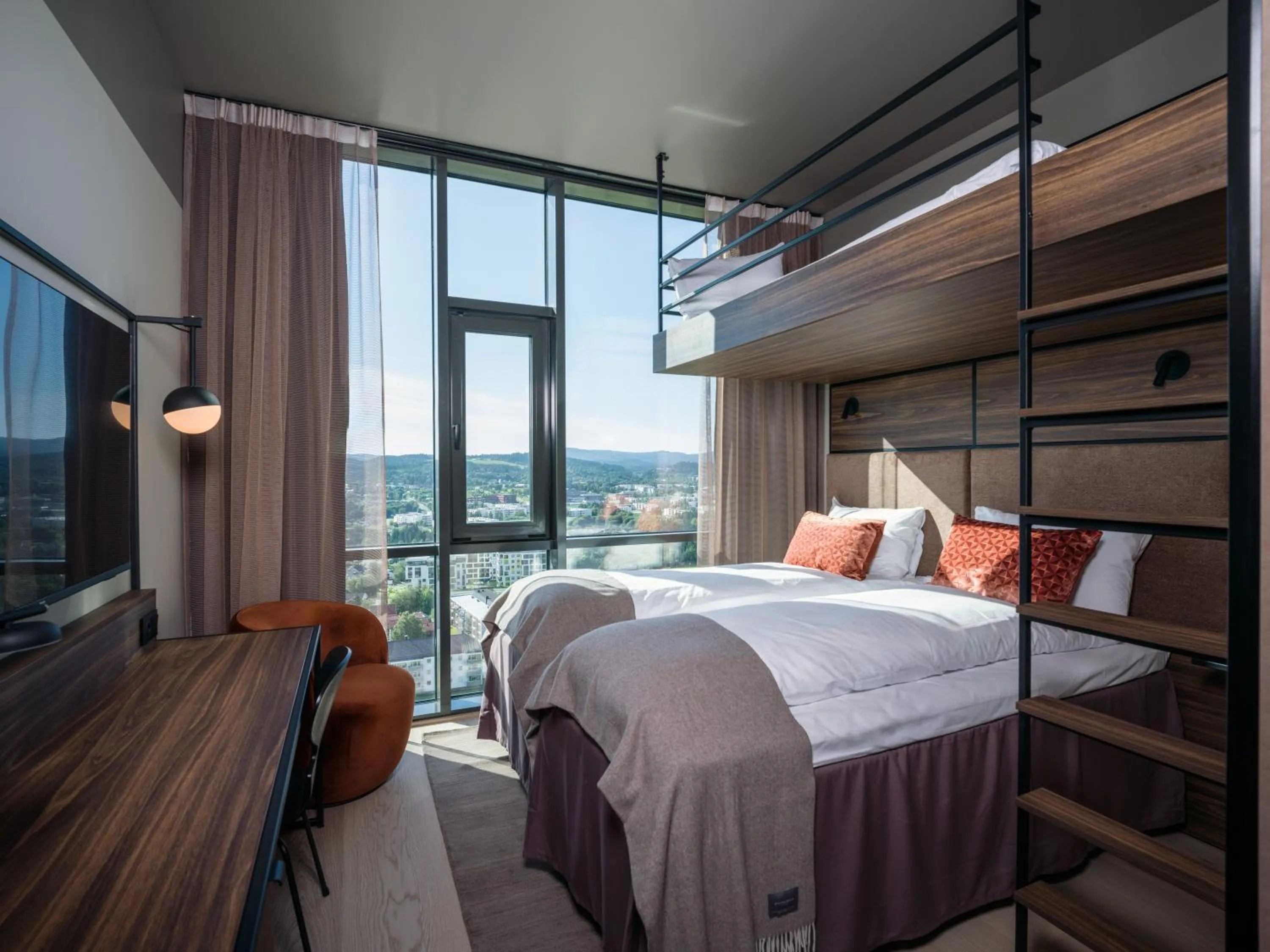 Bed in Quality Hotel Panorama