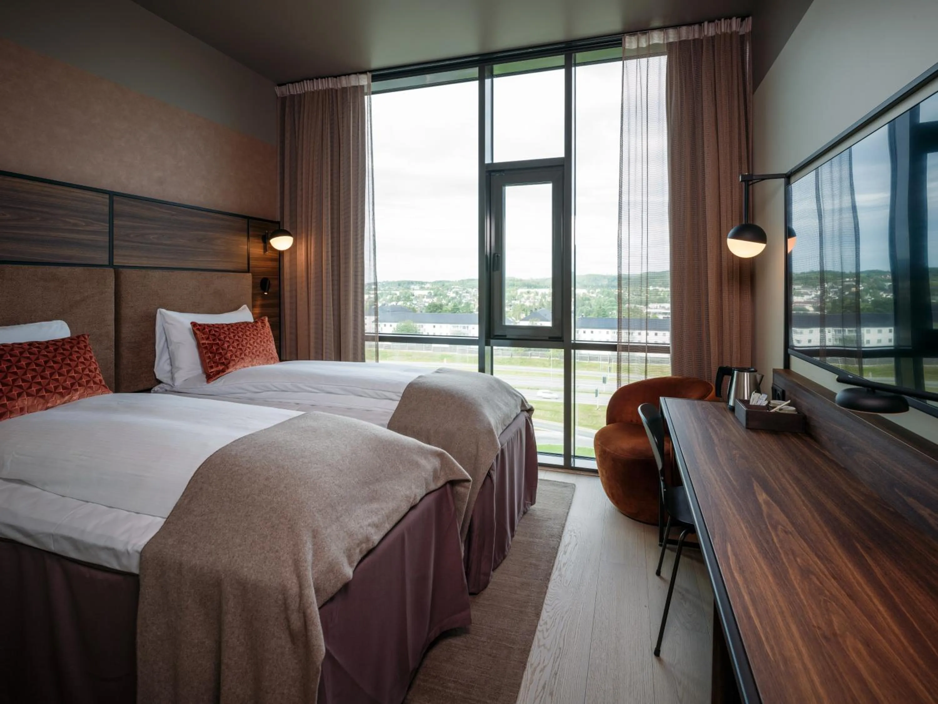 Bed in Quality Hotel Panorama