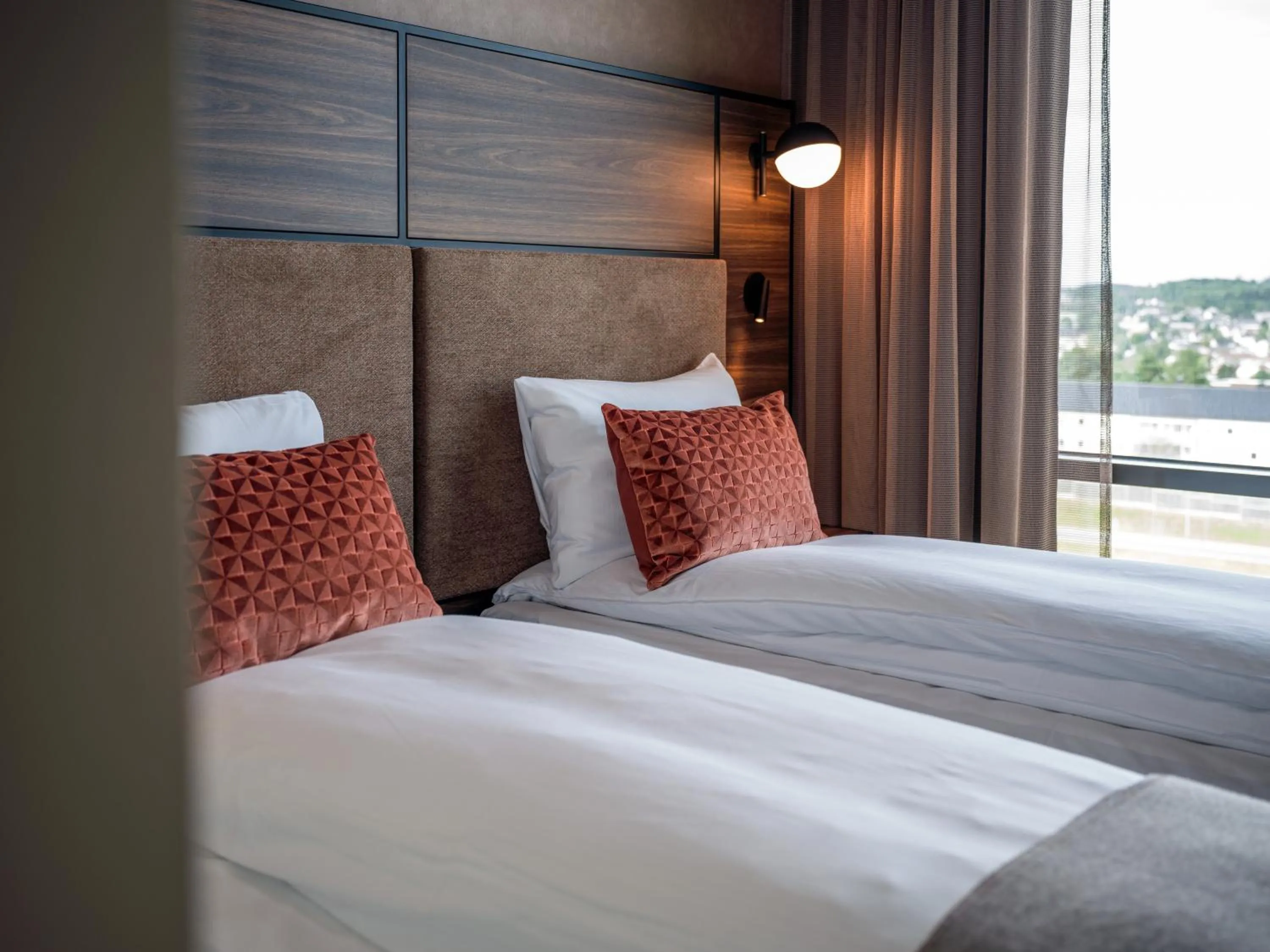 Bed in Quality Hotel Panorama