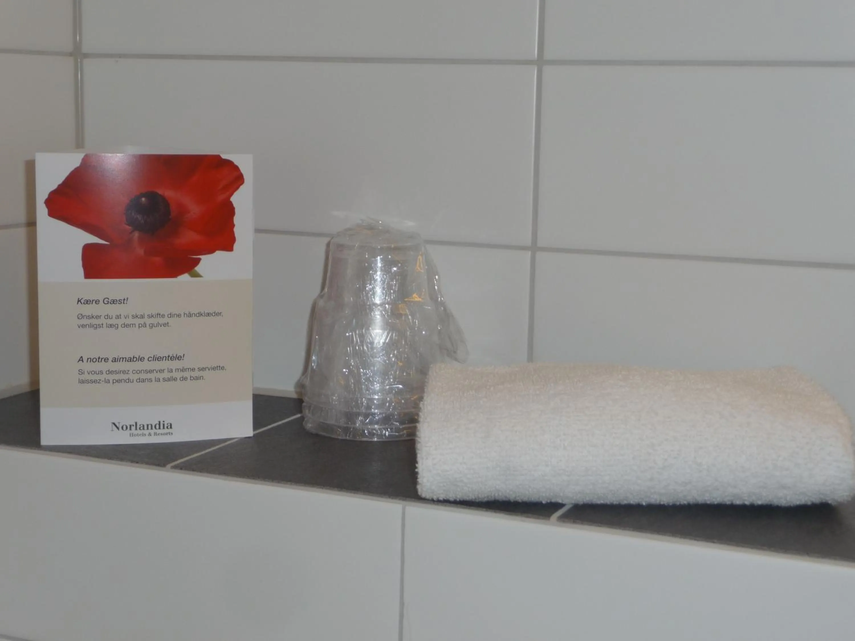 Bathroom in Thon Partner Hotel Andrikken