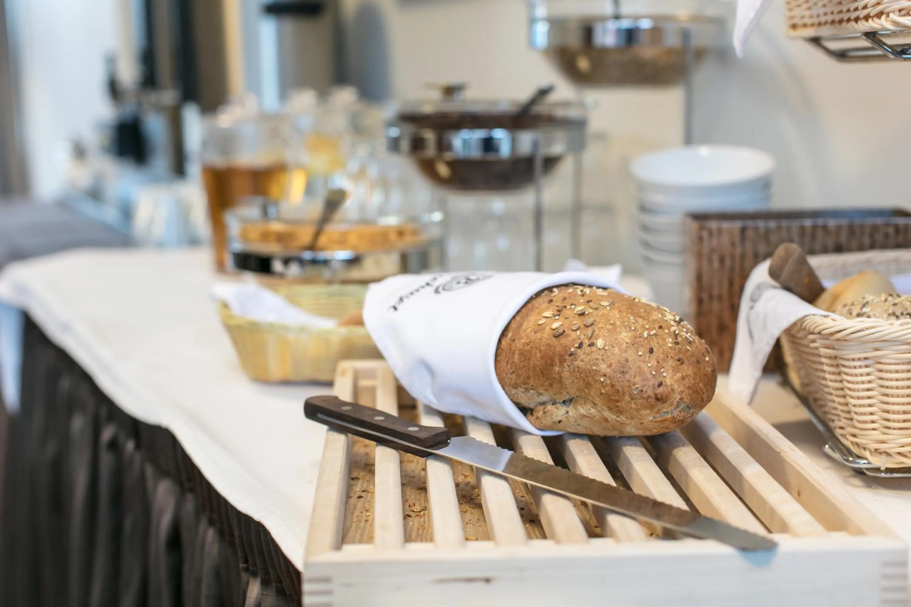 Buffet breakfast in Kinn Hotell Florø