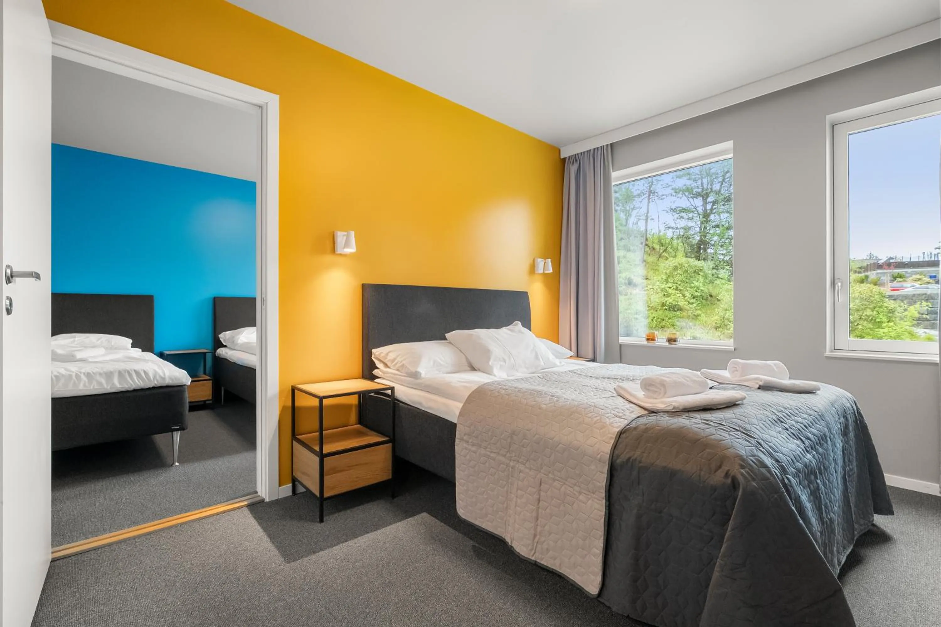 Bed in Kinn Hotell Florø