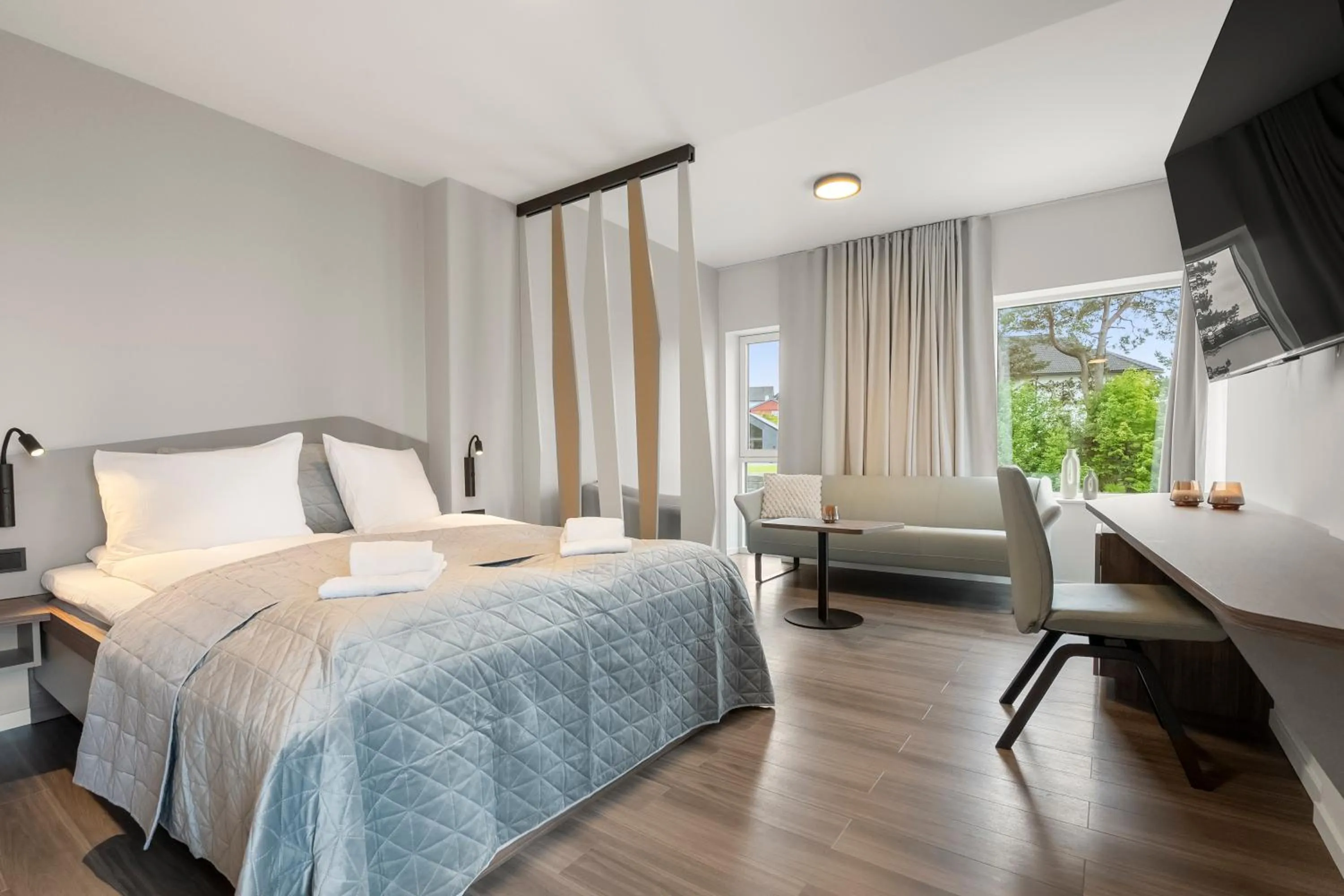 Bed in Kinn Hotell Florø