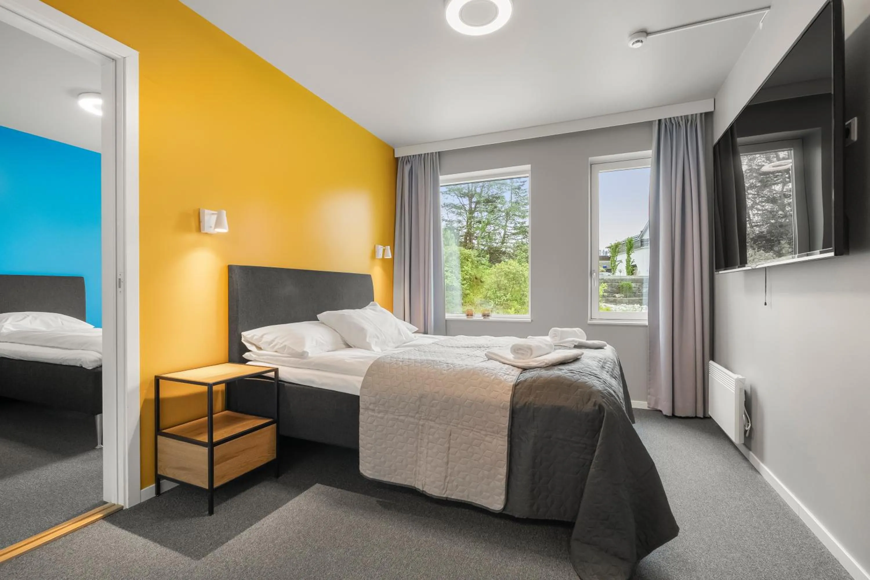 Bed in Kinn Hotell Florø