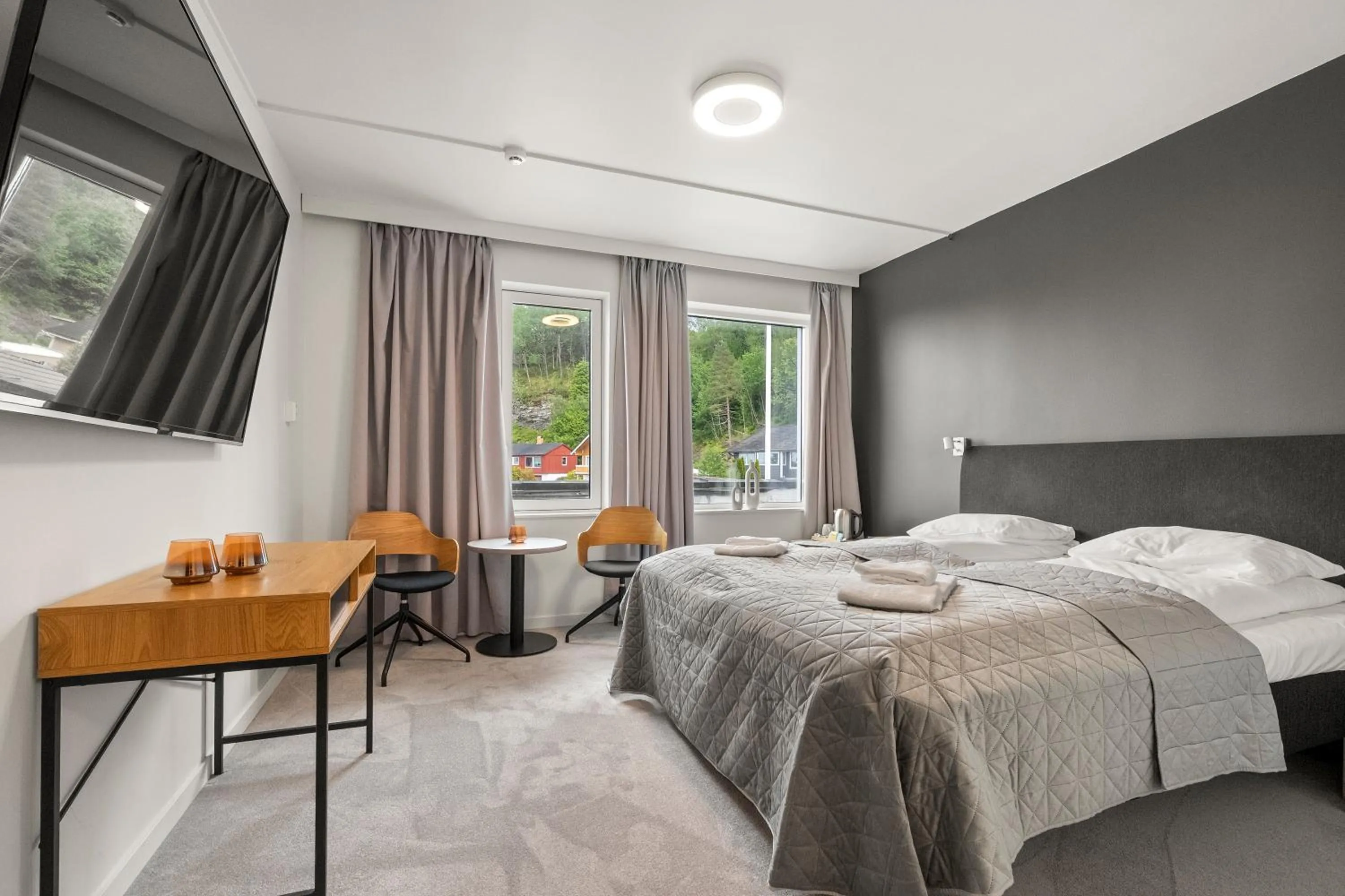 Bed in Kinn Hotell Florø