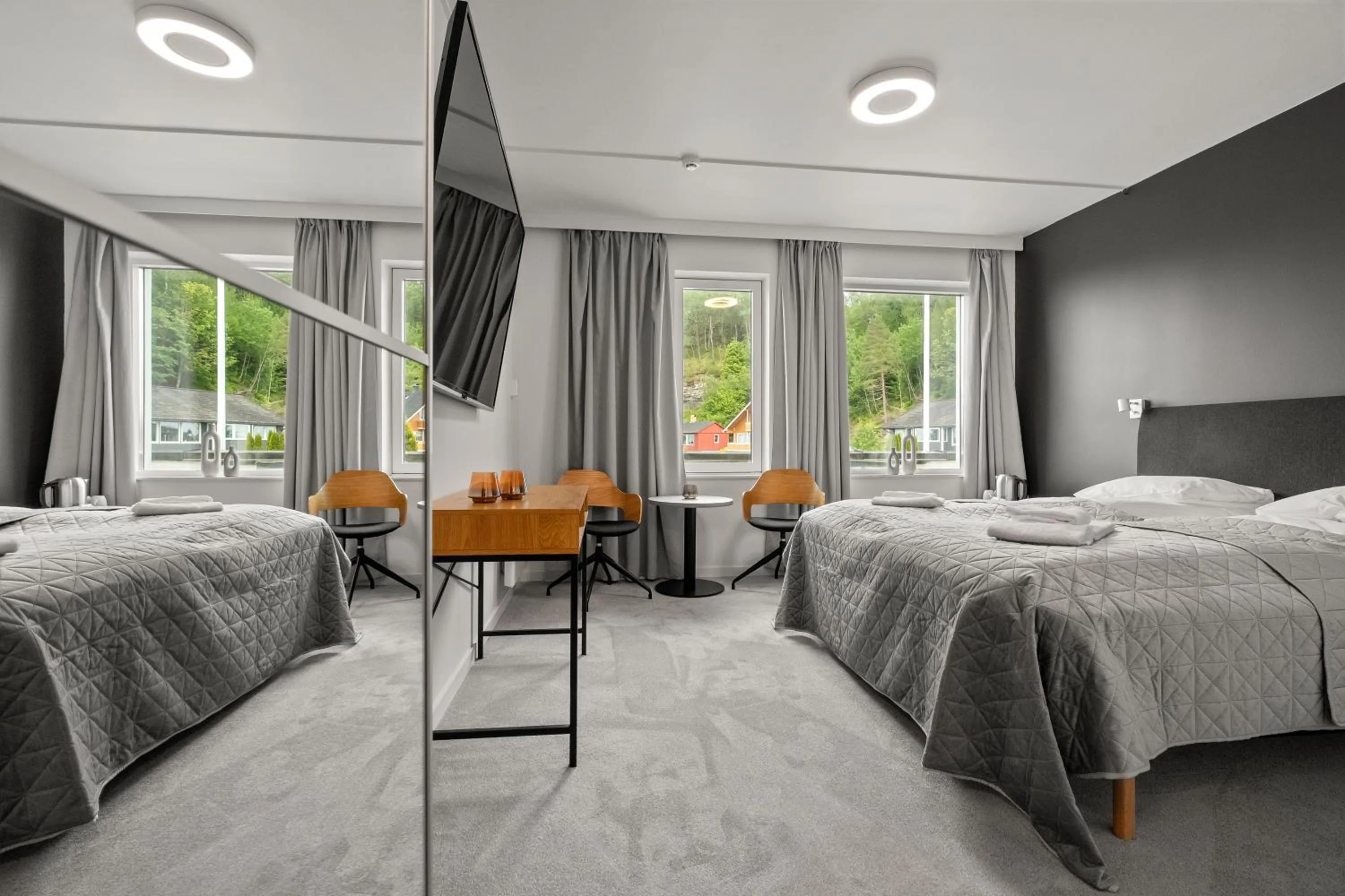 Bed in Kinn Hotell Florø