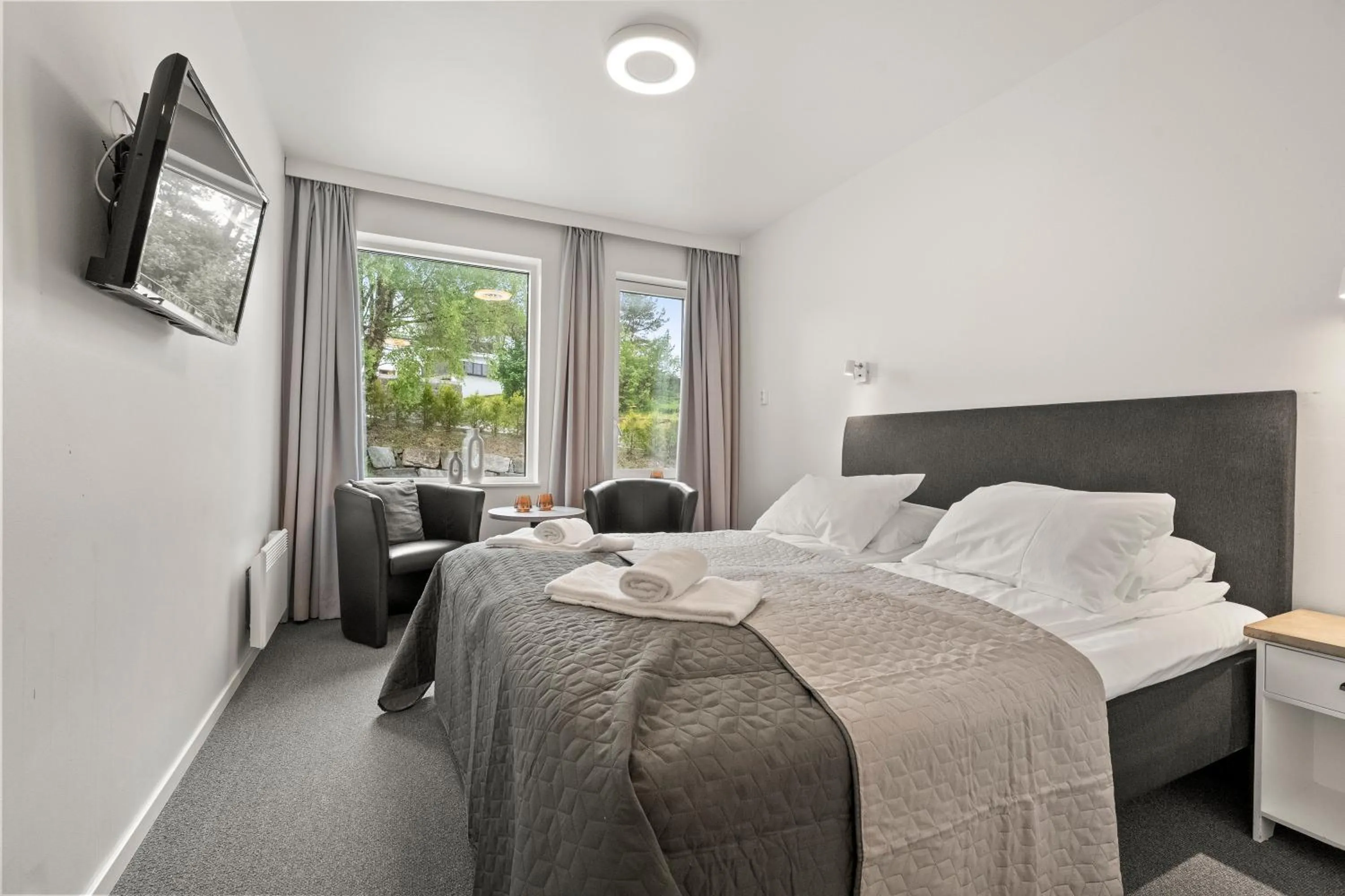 Bed in Kinn Hotell Florø