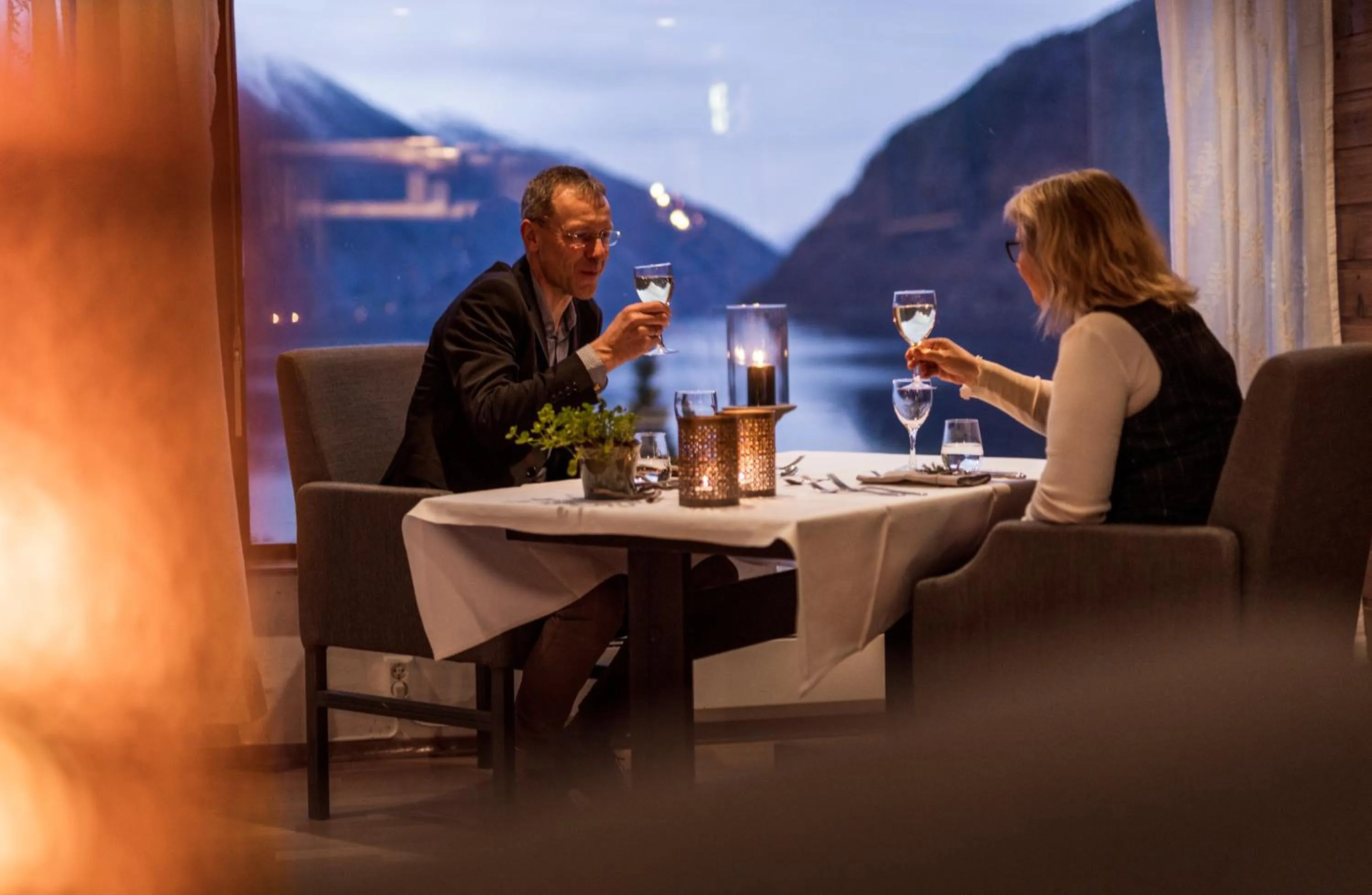 Restaurant/places to eat in Dragsvik Fjordhotel