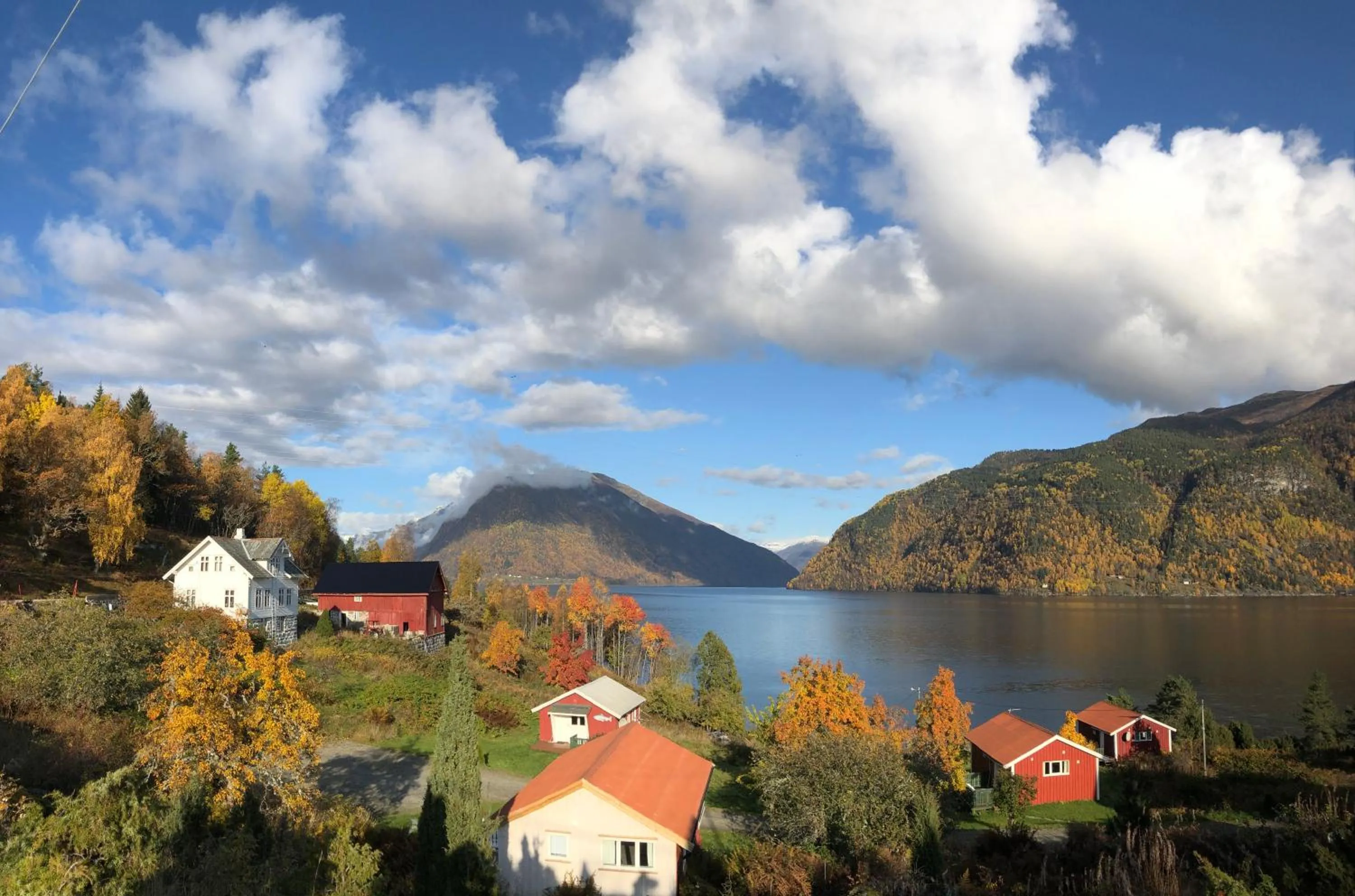 Sea view in Dragsvik Fjordhotel
