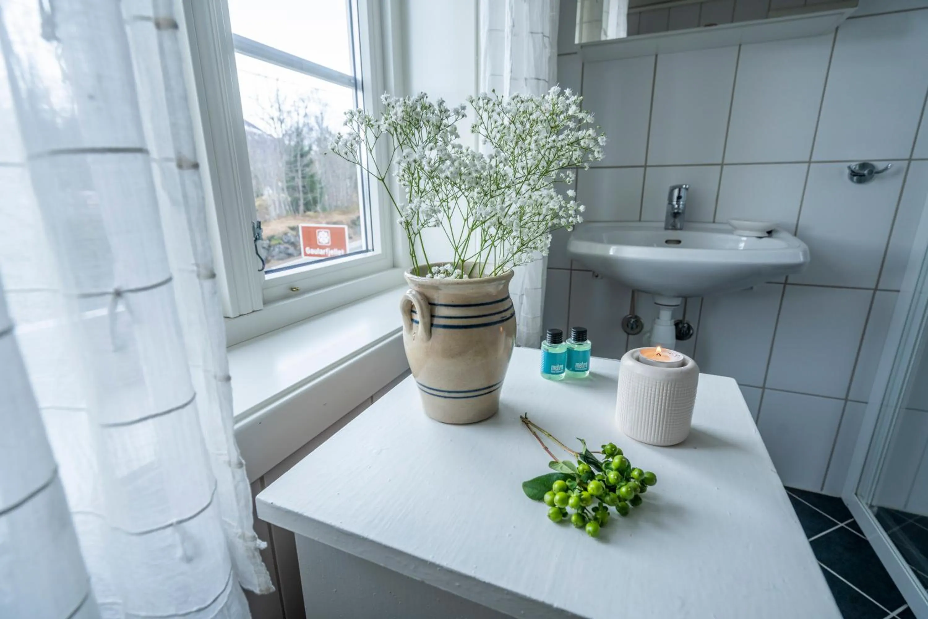 Bathroom in Dragsvik Fjordhotel