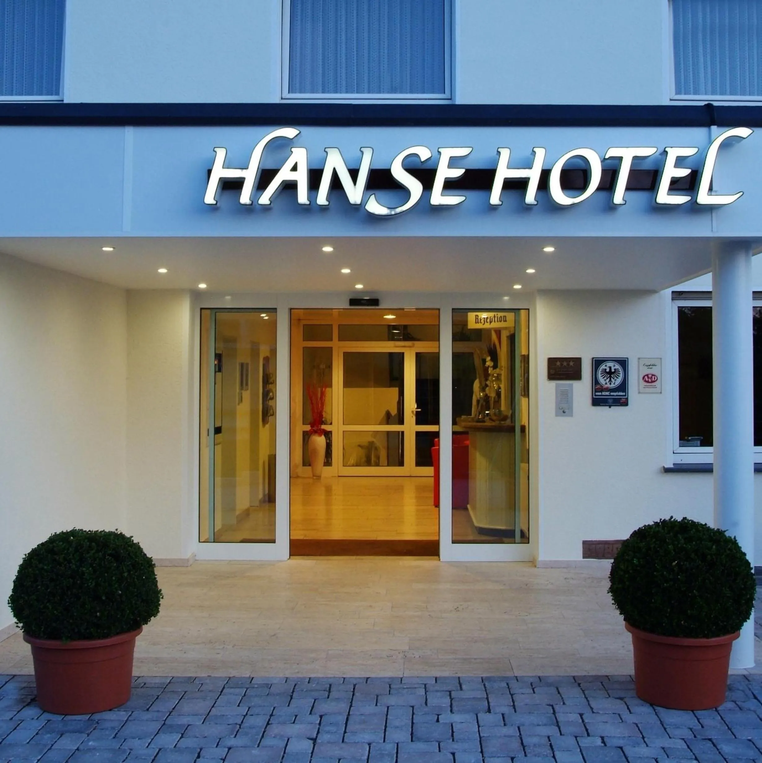 Facade/entrance in Hanse Hotel