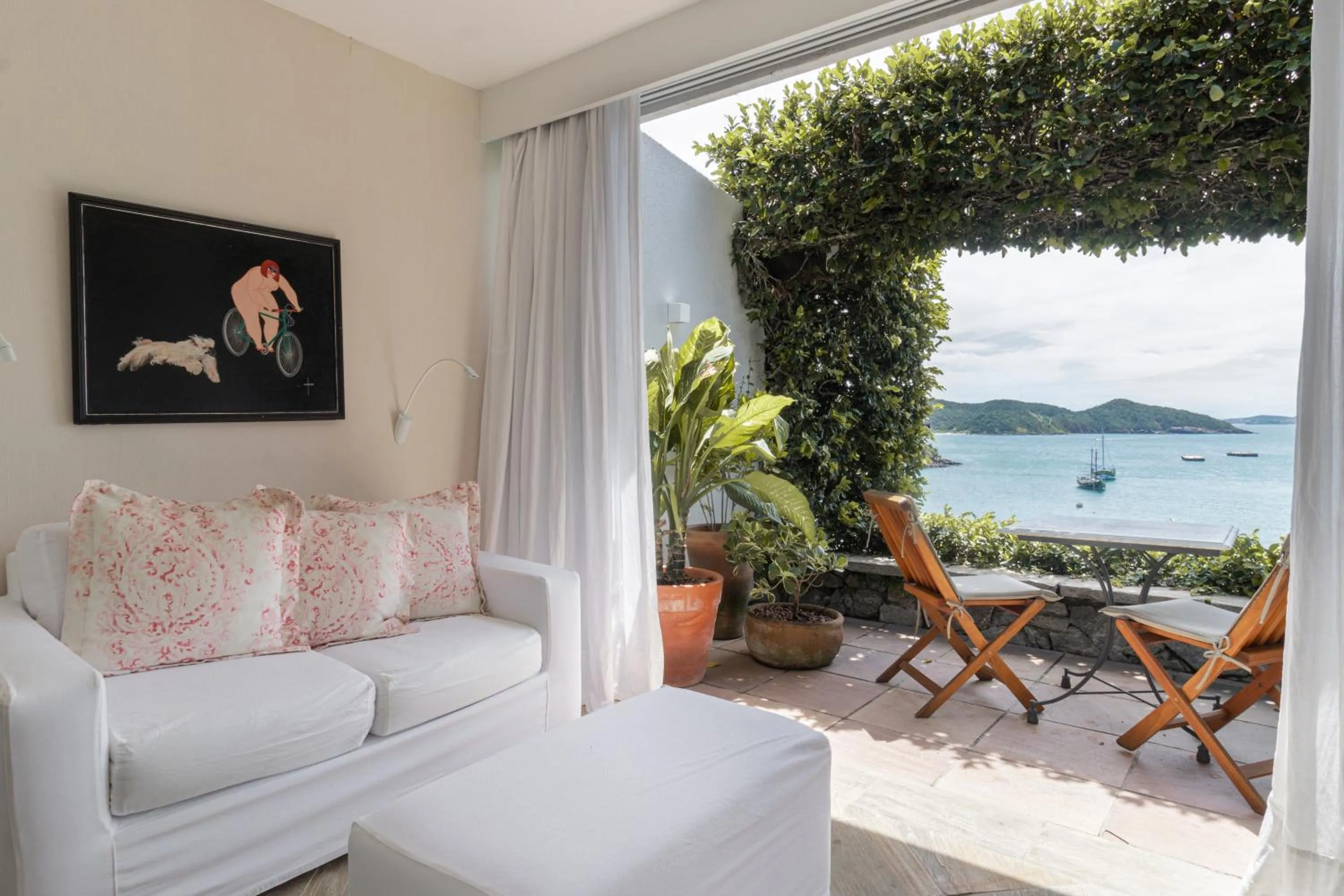 Patio in Casas Brancas Boutique Hotel & Spa