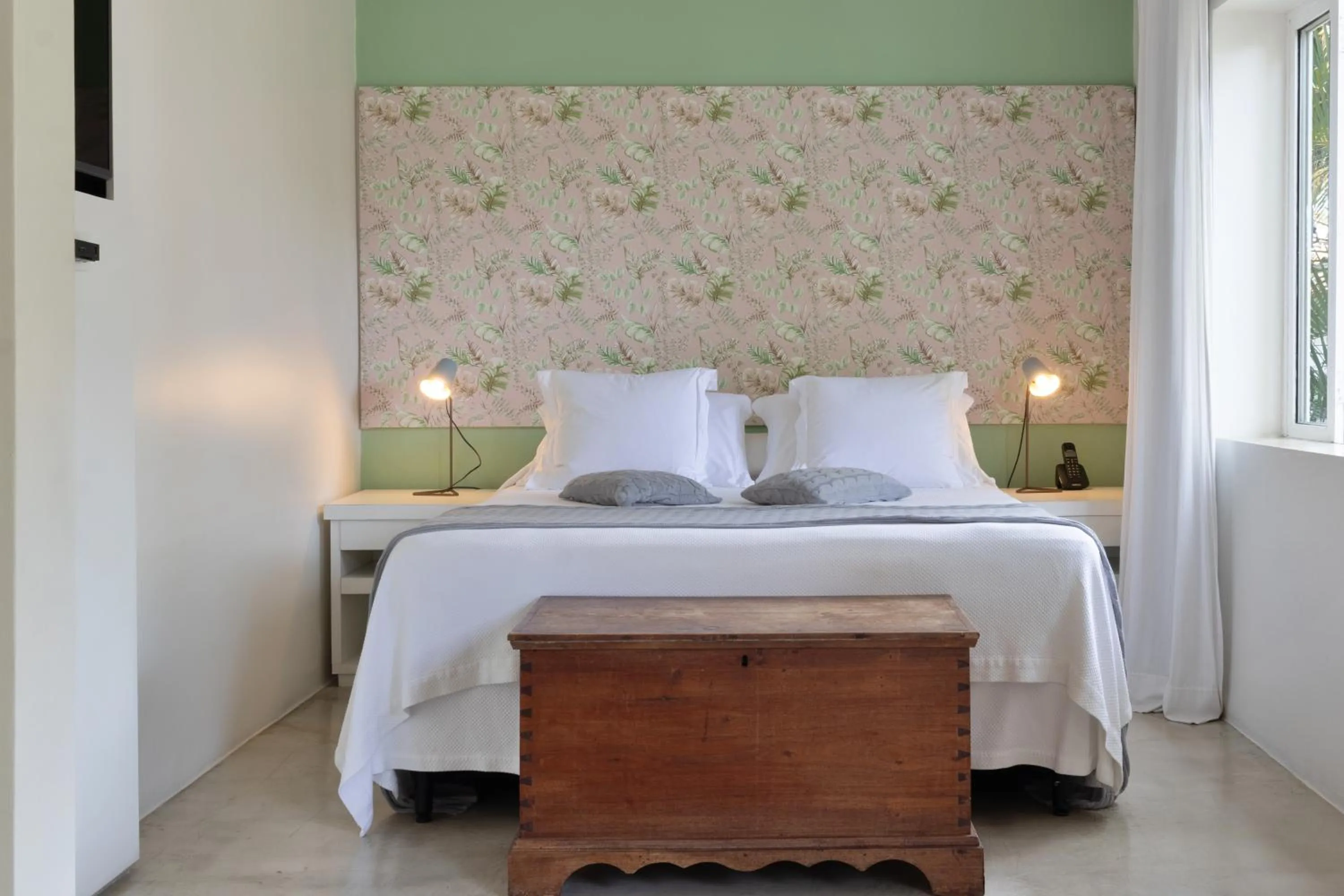 Bed in Casas Brancas Boutique Hotel & Spa