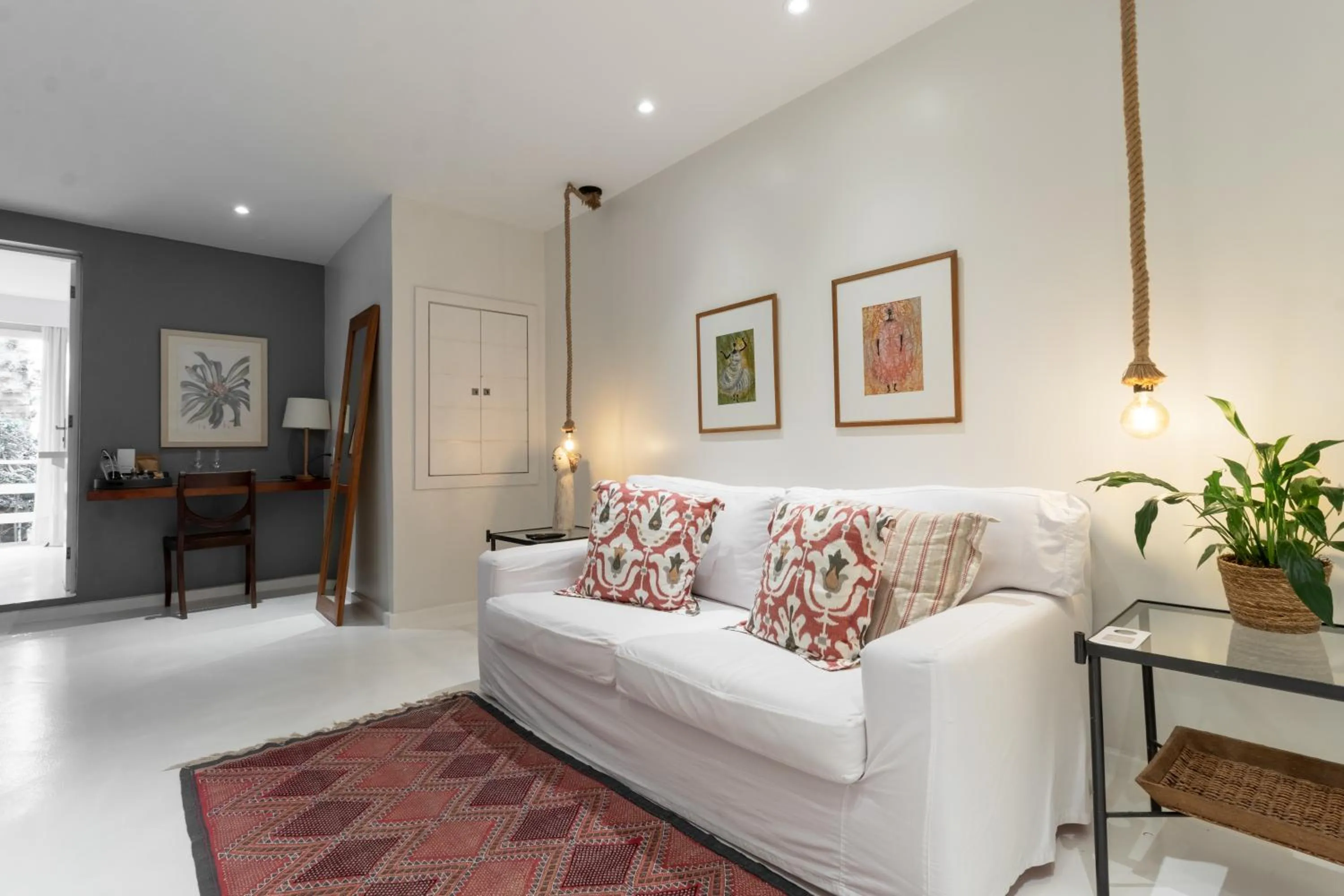 Living room in Casas Brancas Boutique Hotel & Spa