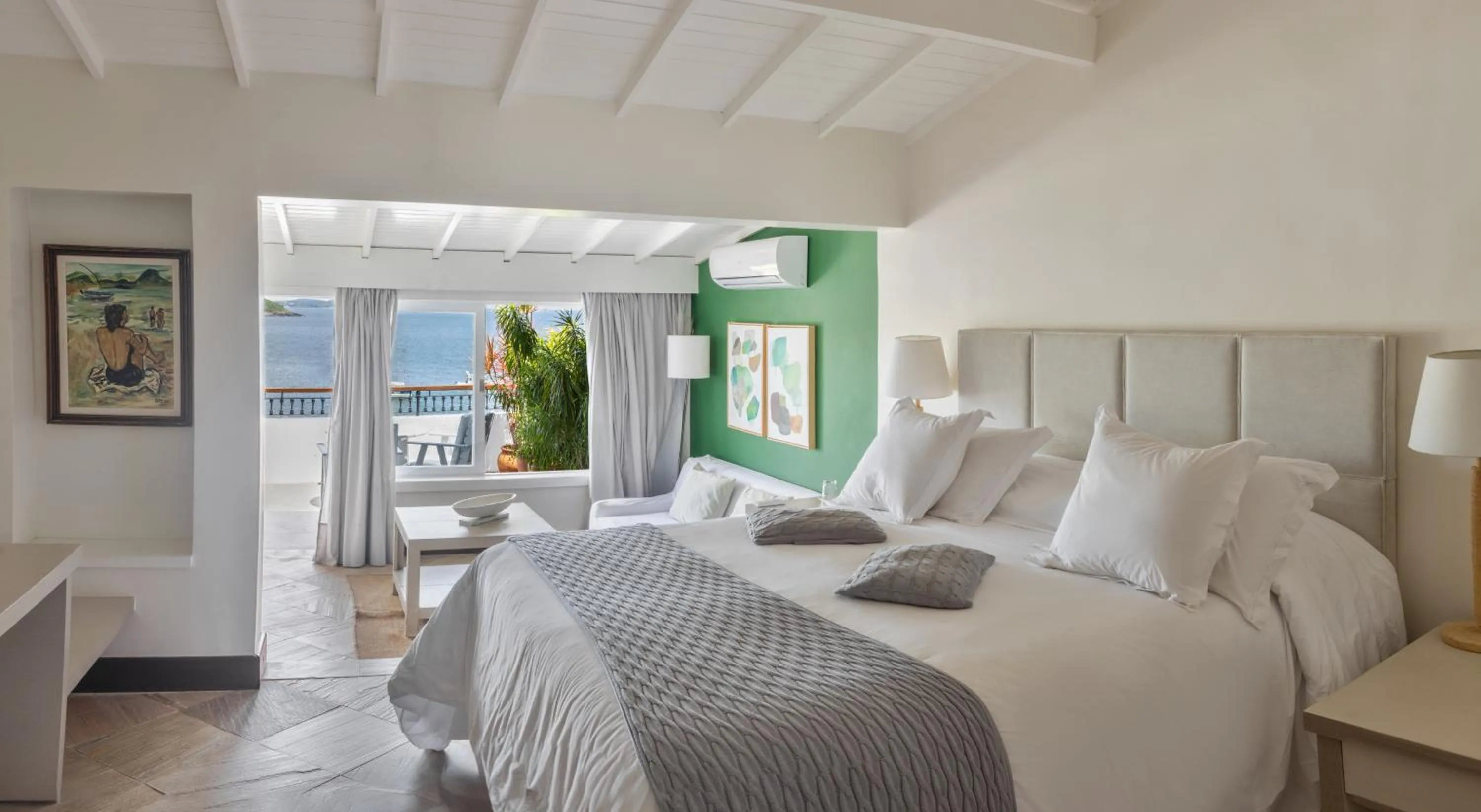 Bed in Casas Brancas Boutique Hotel & Spa