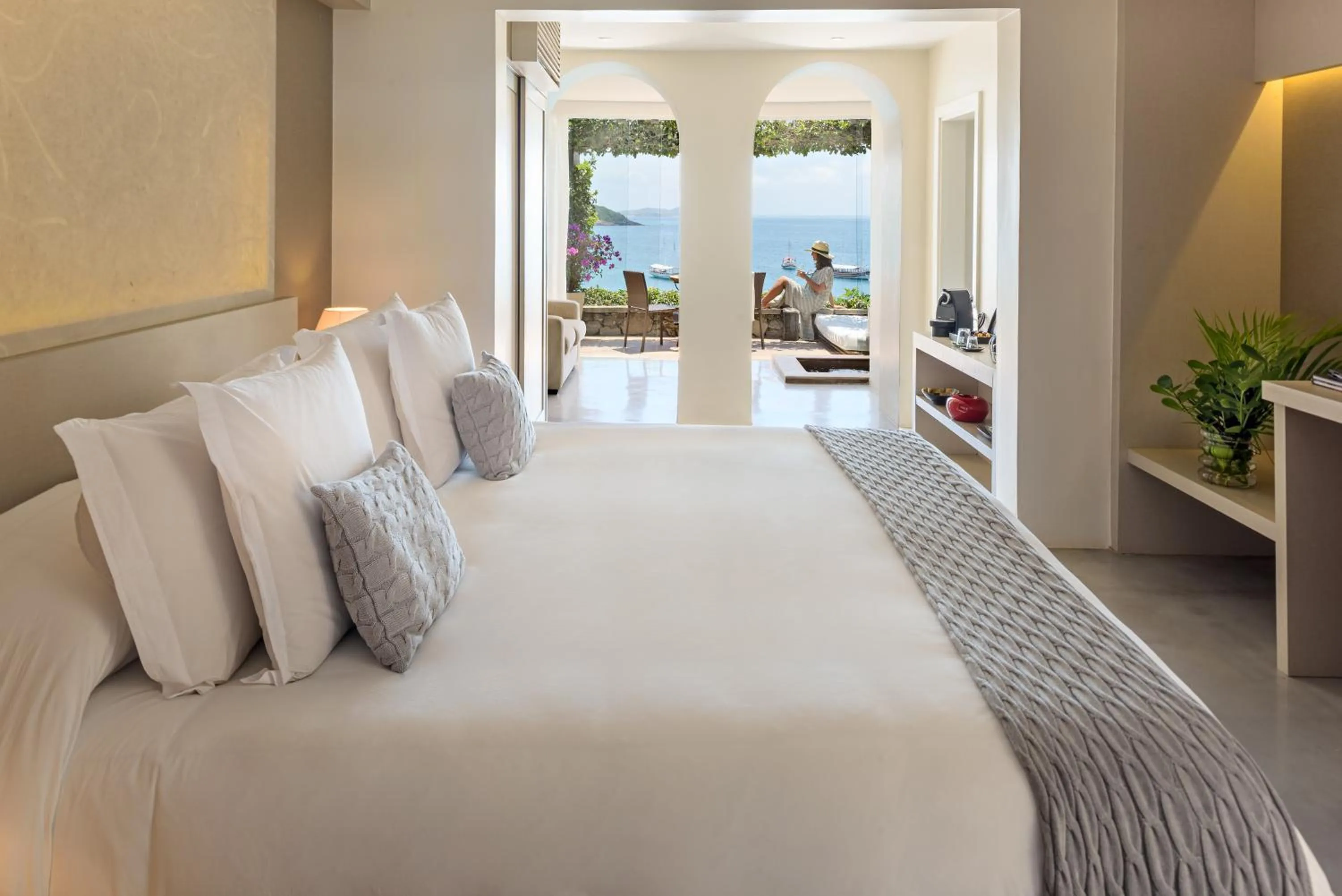 Bedroom, Bed in Casas Brancas Boutique Hotel & Spa