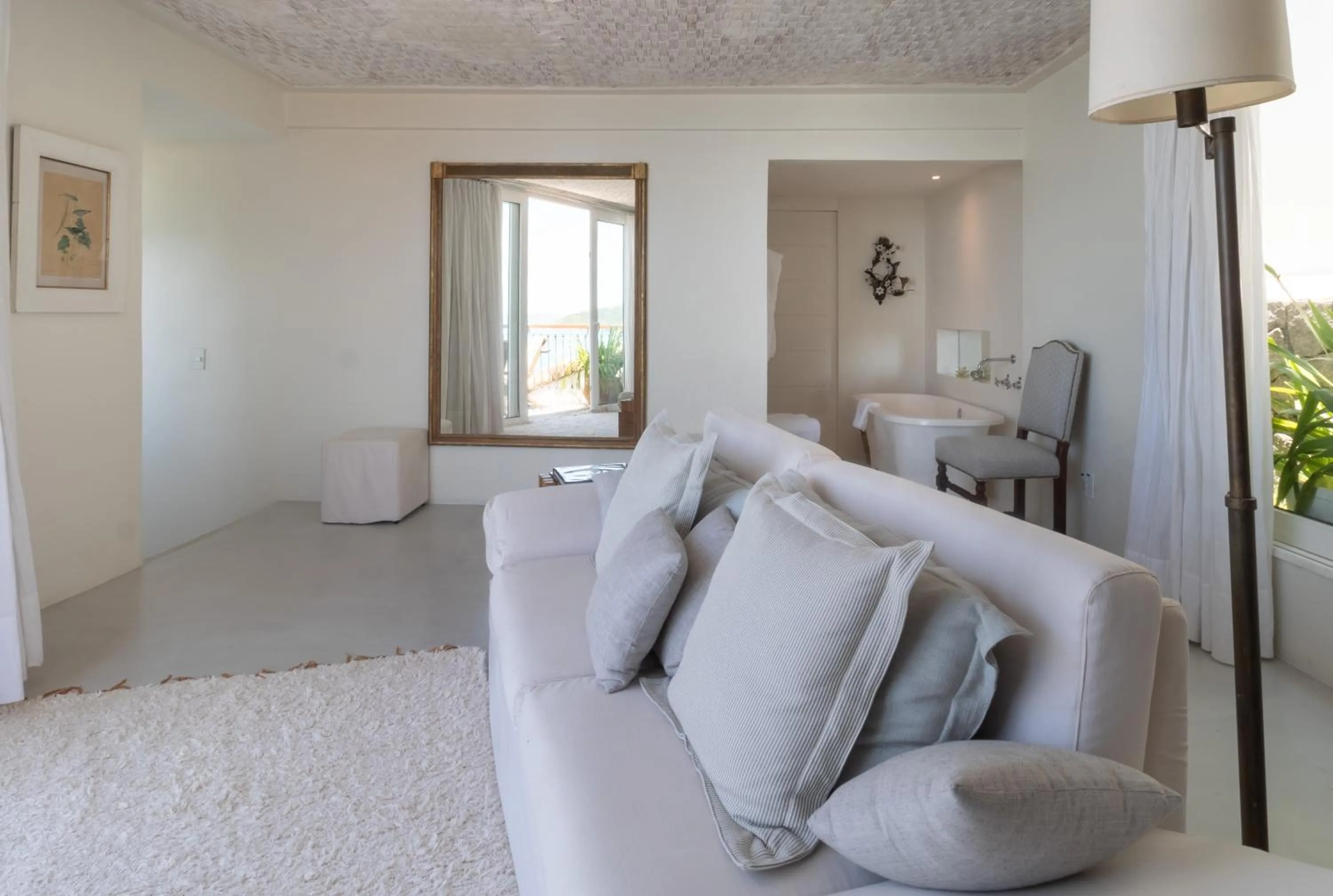 Seating area in Casas Brancas Boutique Hotel & Spa