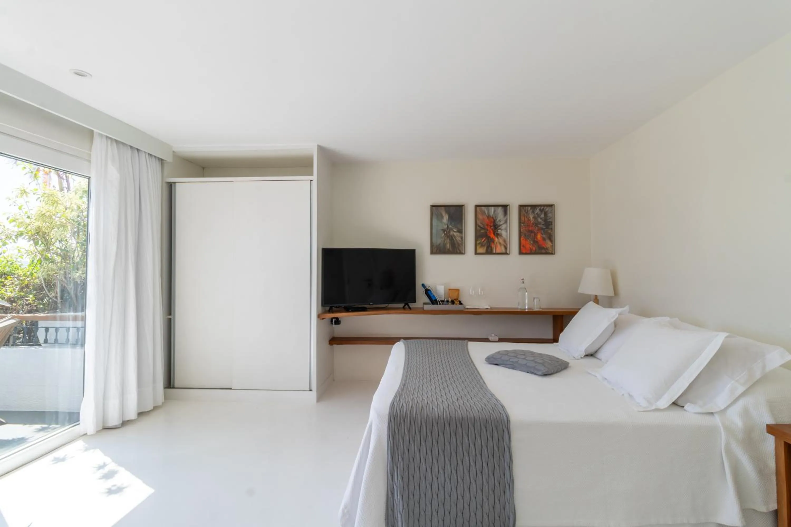 Bed in Casas Brancas Boutique Hotel & Spa