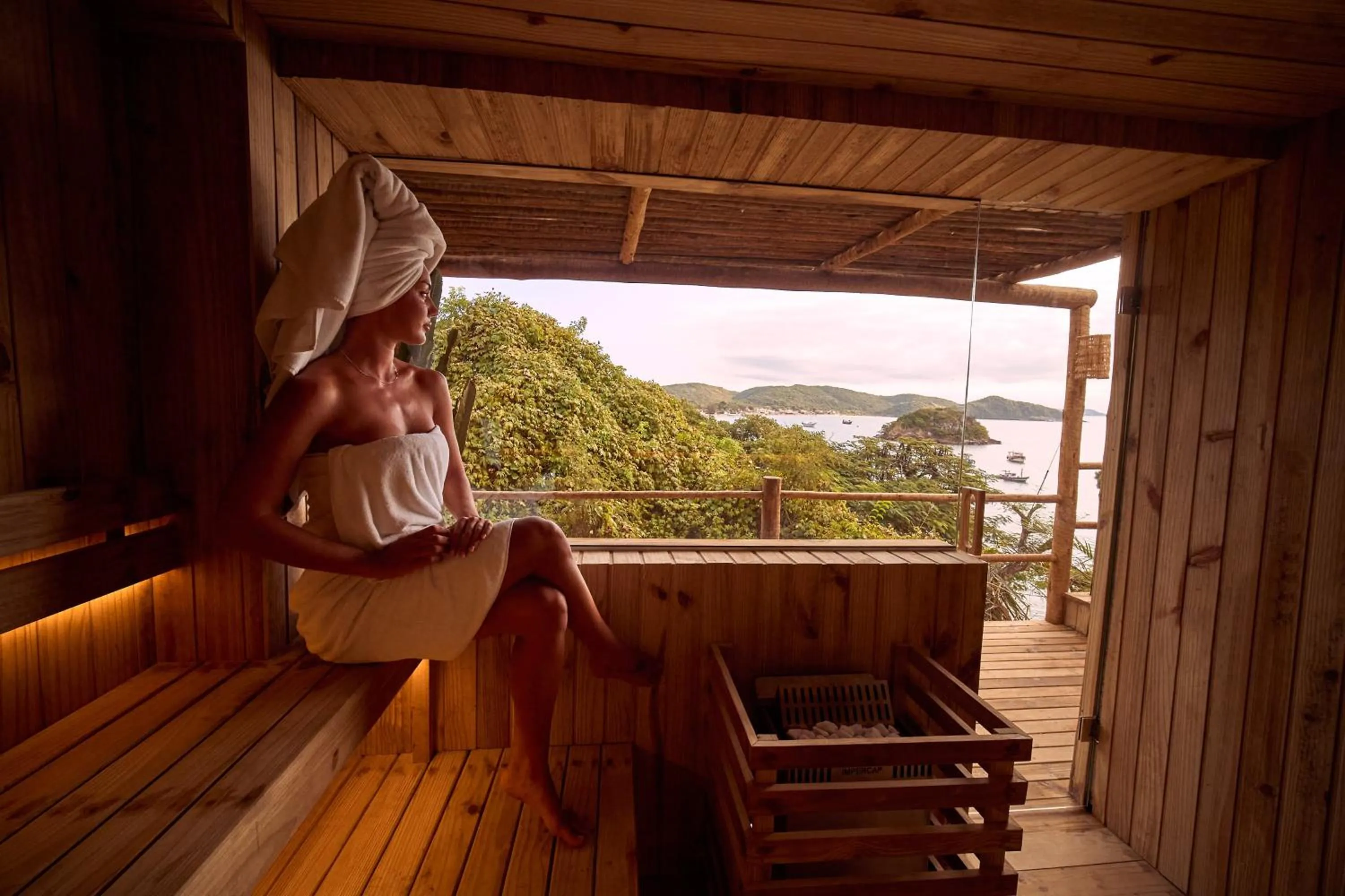 Sauna in Abracadabra Boutique Hotel