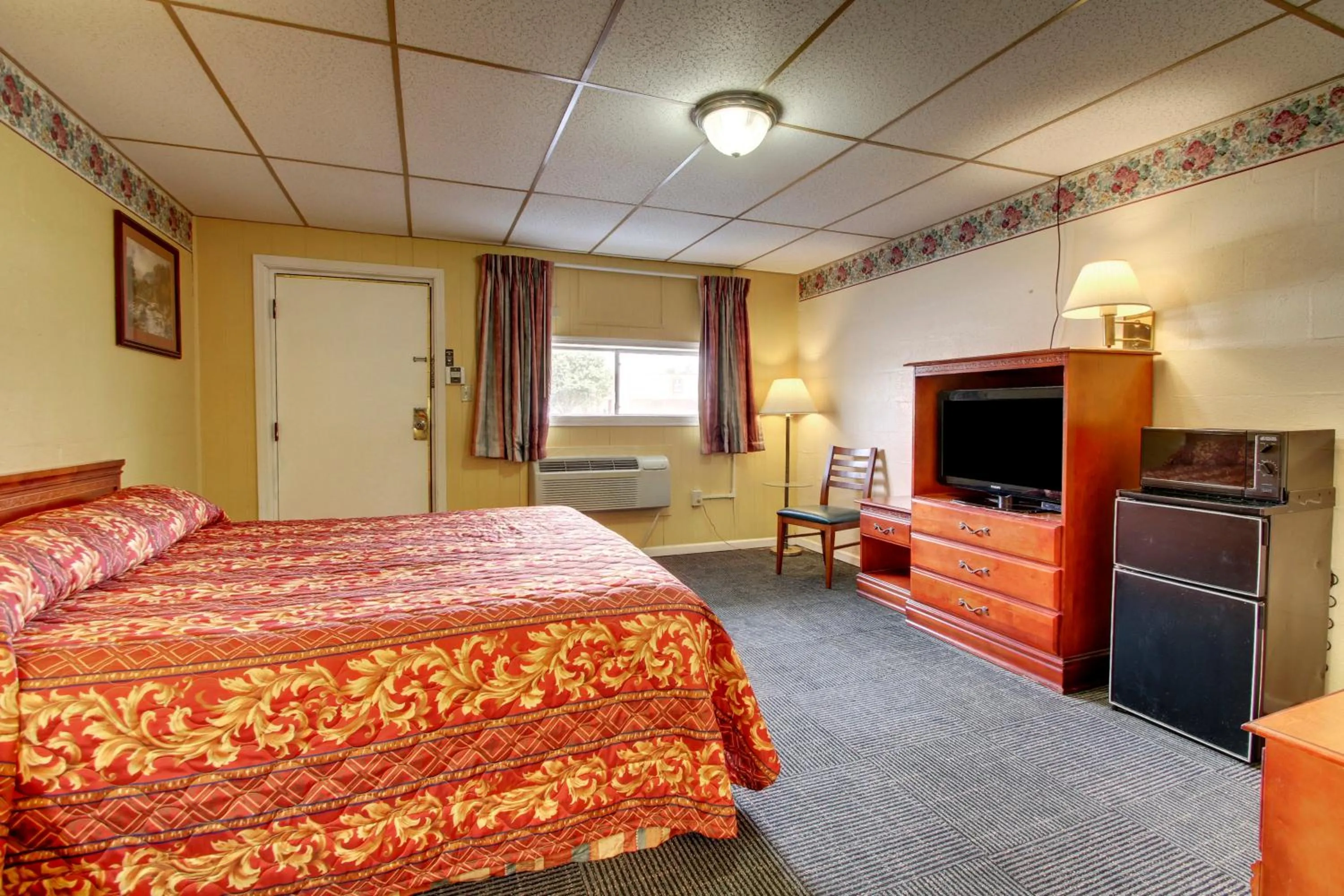 Bedroom, Bed in Star Motel