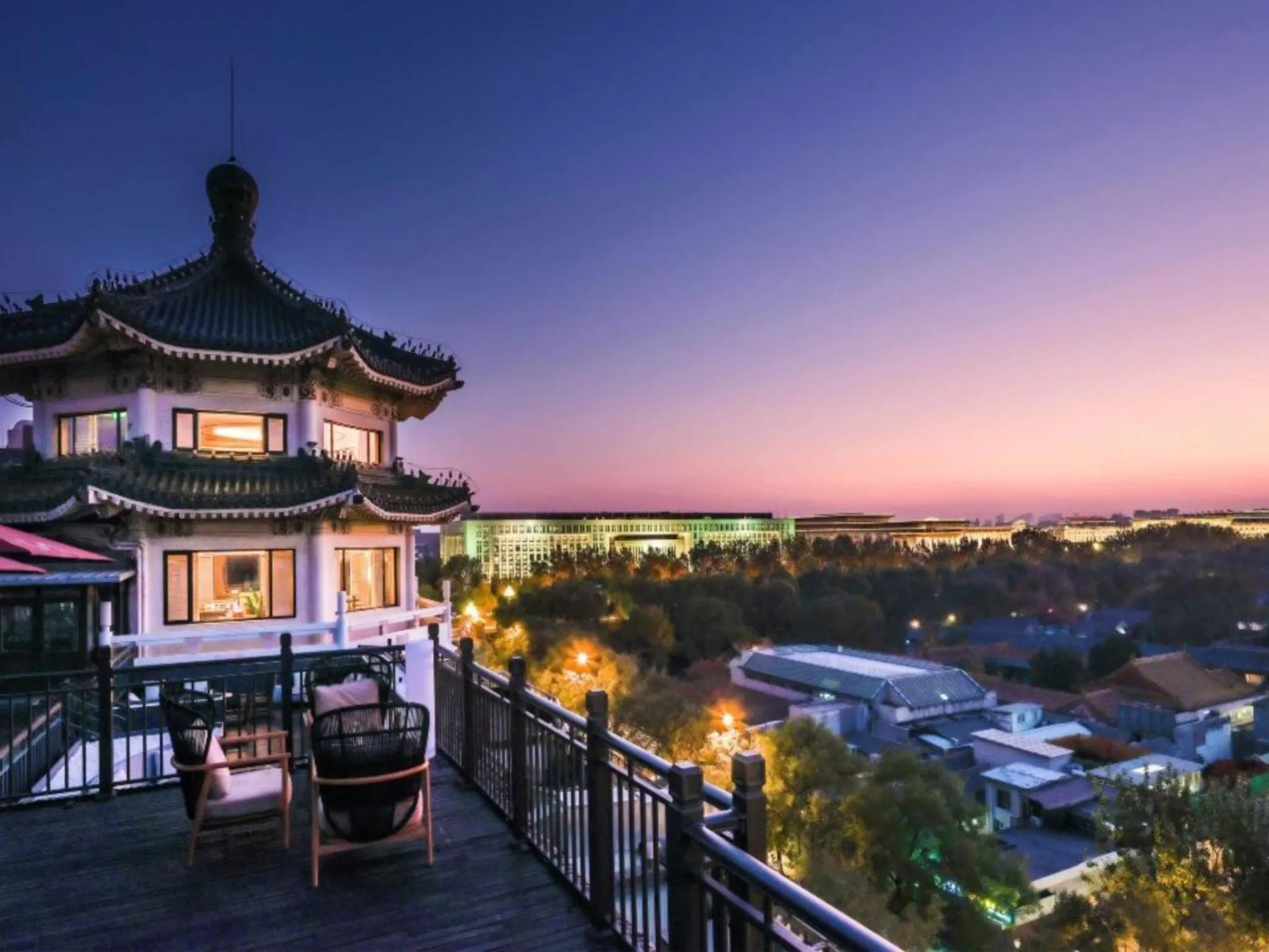Balcony/Terrace in UrCove by HYATT Beijing Forbidden City