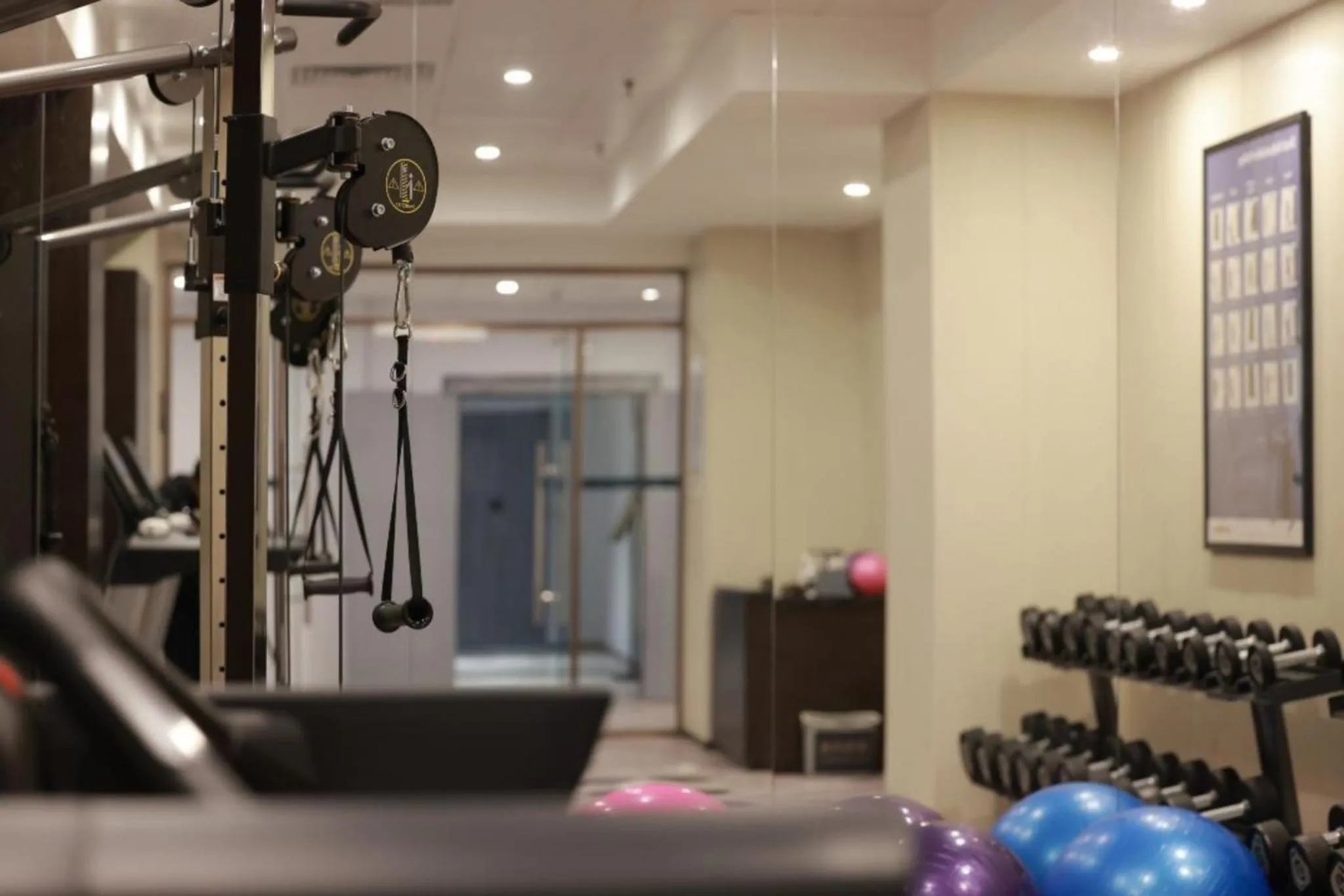 Fitness centre/facilities in UrCove by HYATT Beijing Forbidden City