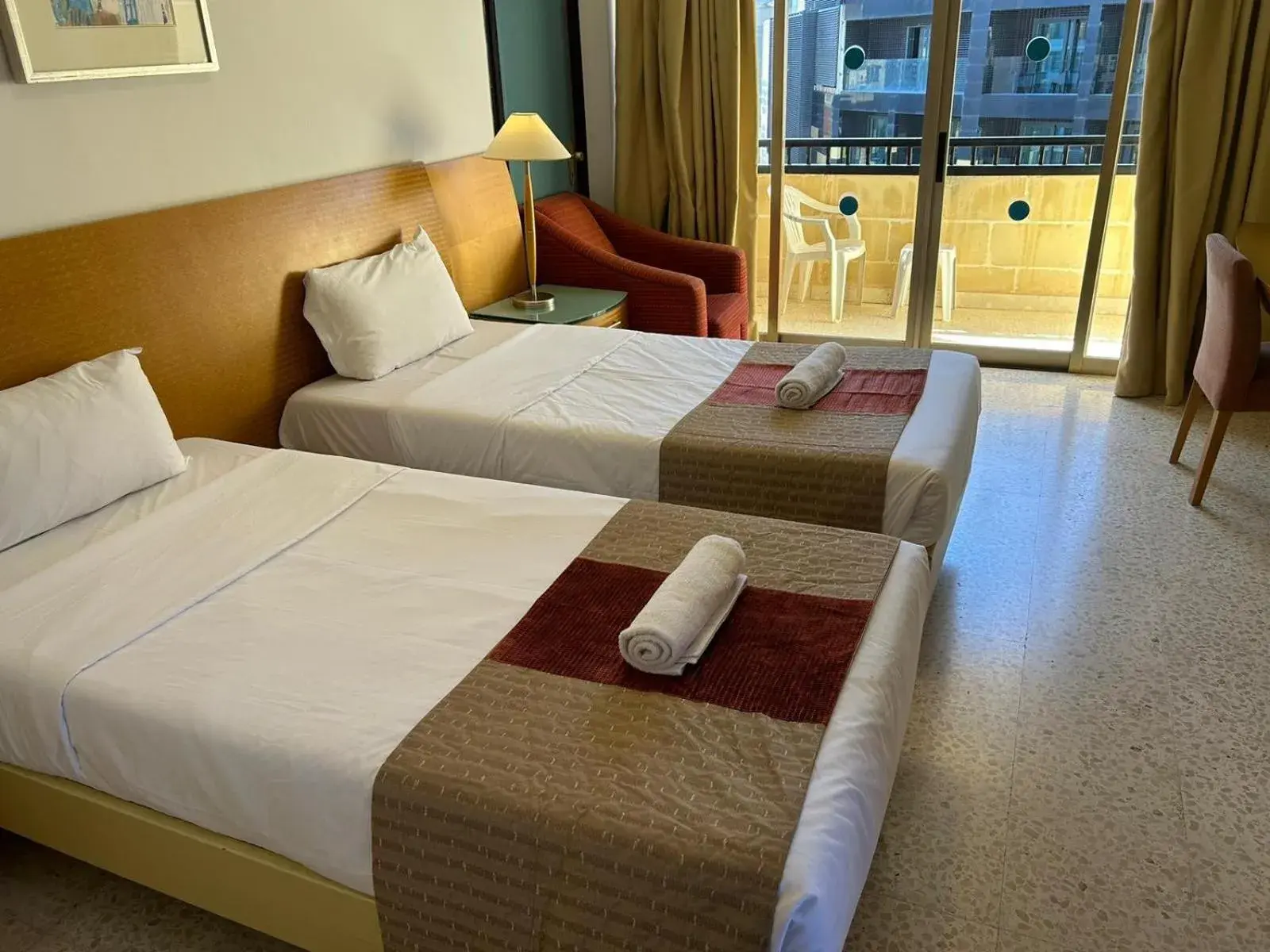 Twin Room with Pool View in The St. George’s Park Hotel Twin Room with Pool View in The St. George’s Park Hotel