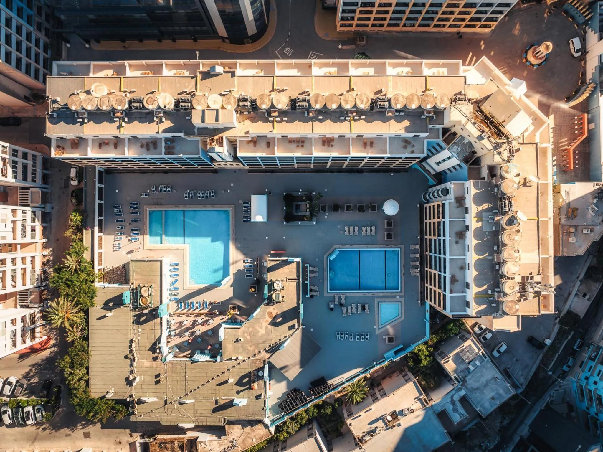 Swimming pool in The St. George’s Park Hotel