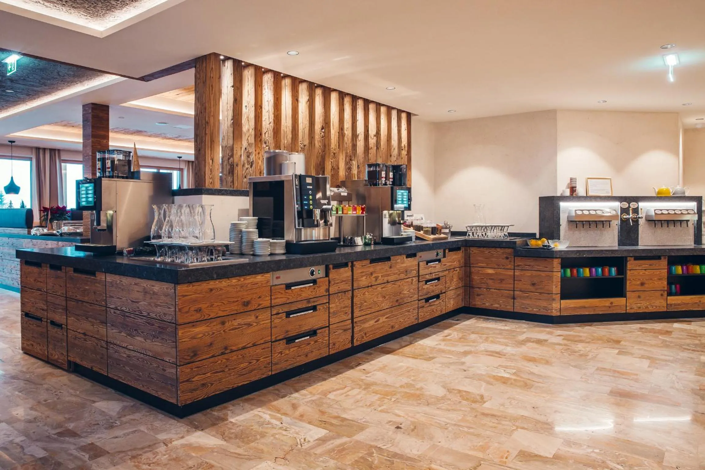 Restaurant/places to eat in Familienresort Buchau