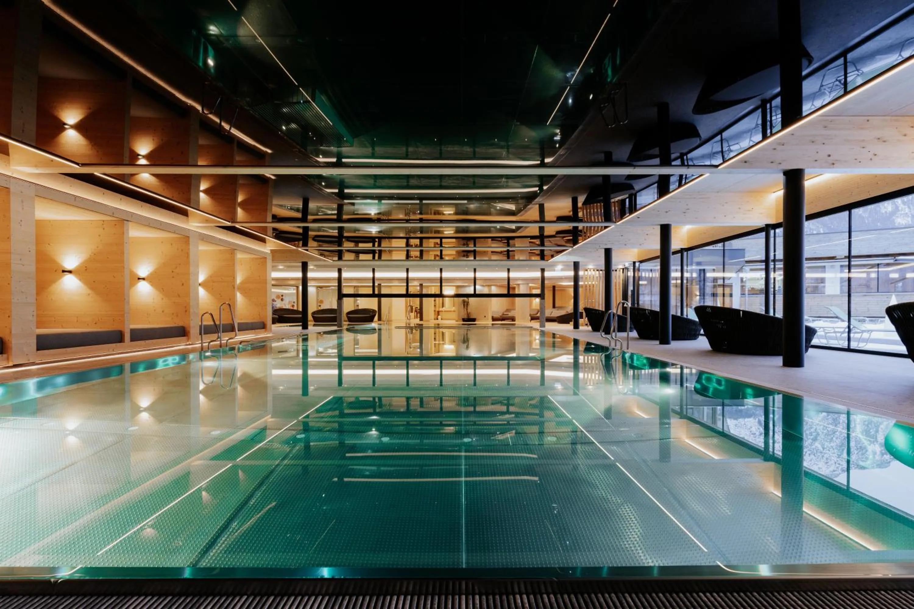 Swimming pool in Familienresort Buchau