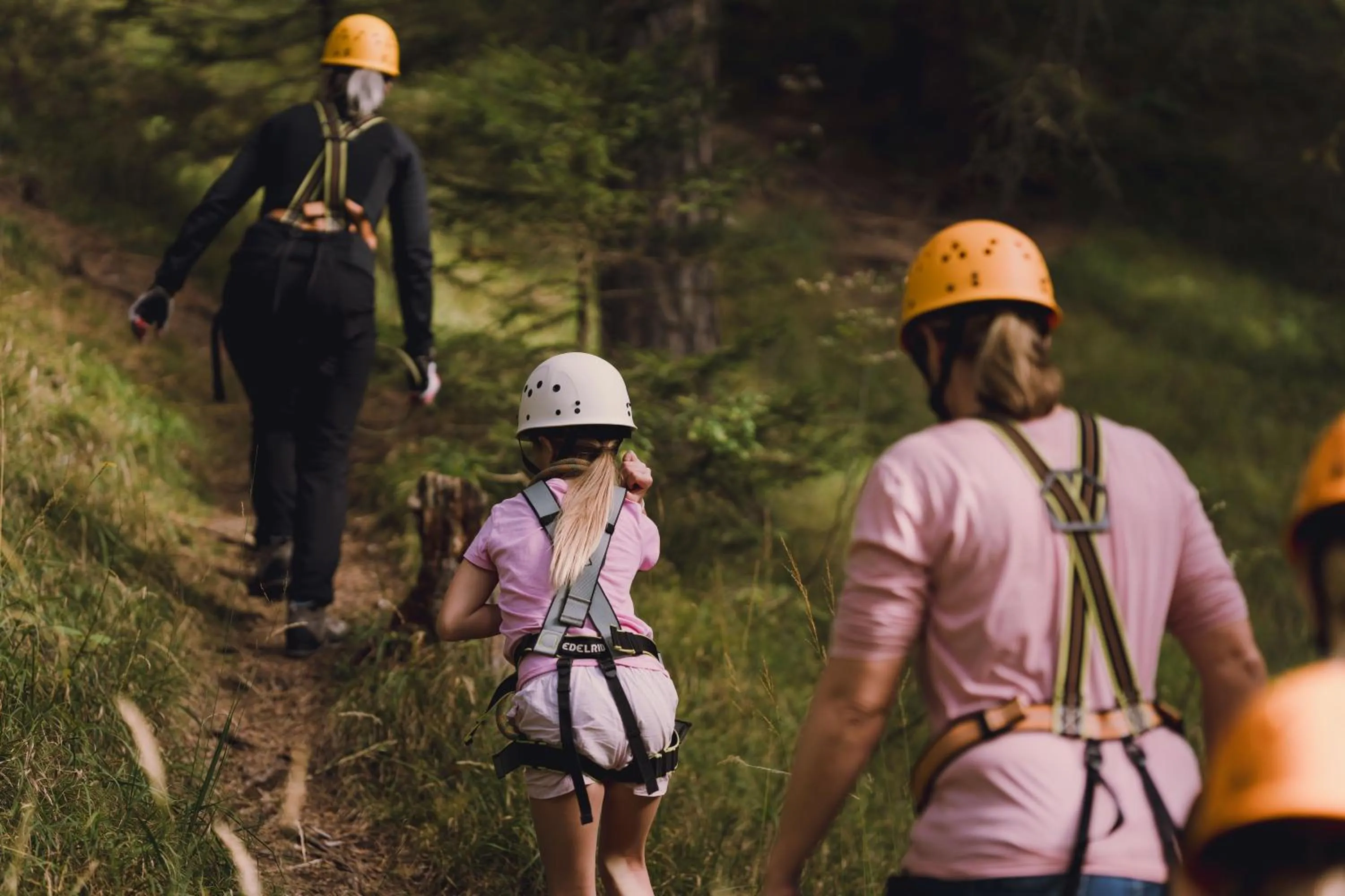 group of guests in Familienresort Buchau