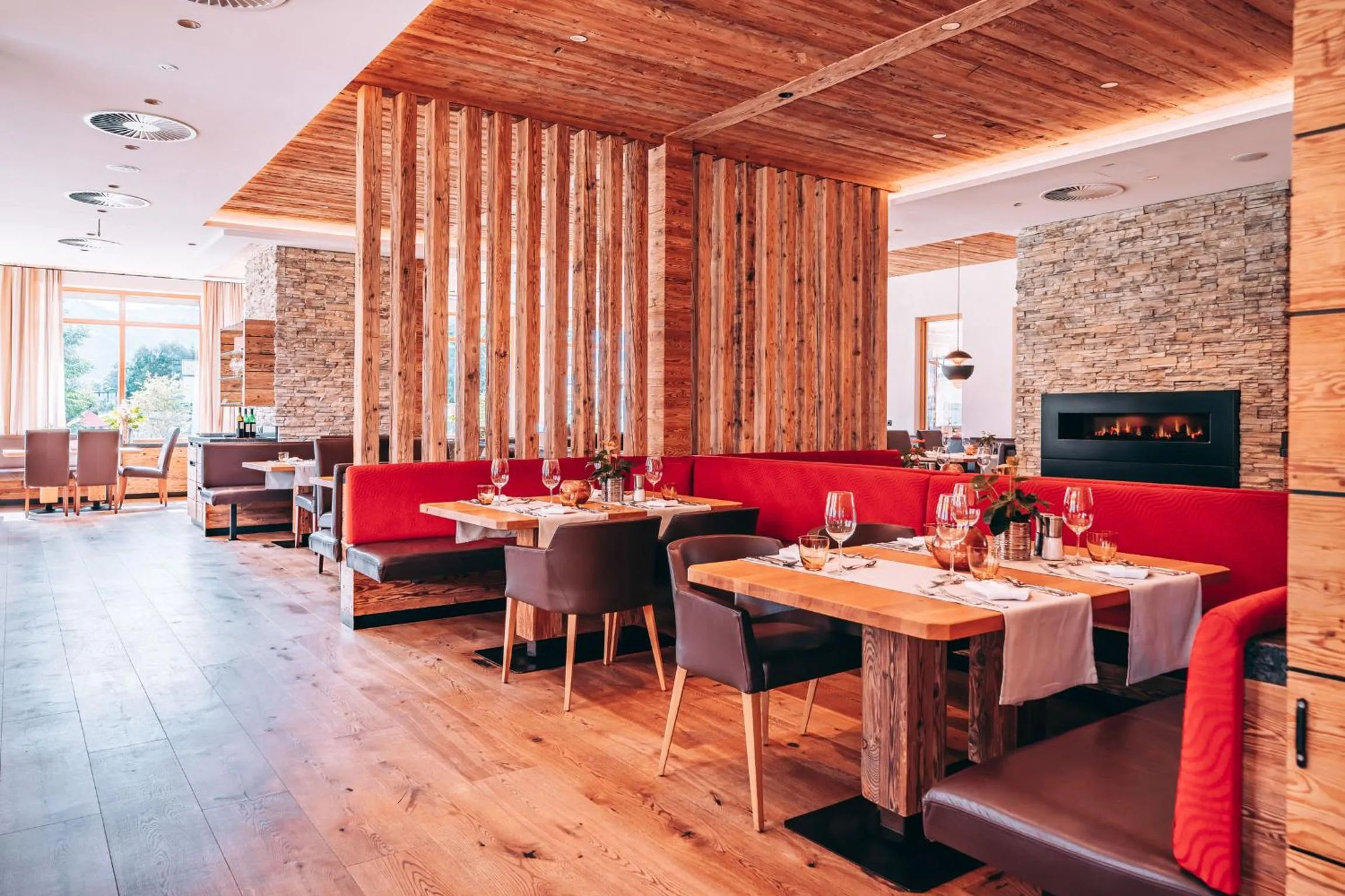 Restaurant/places to eat in Familienresort Buchau