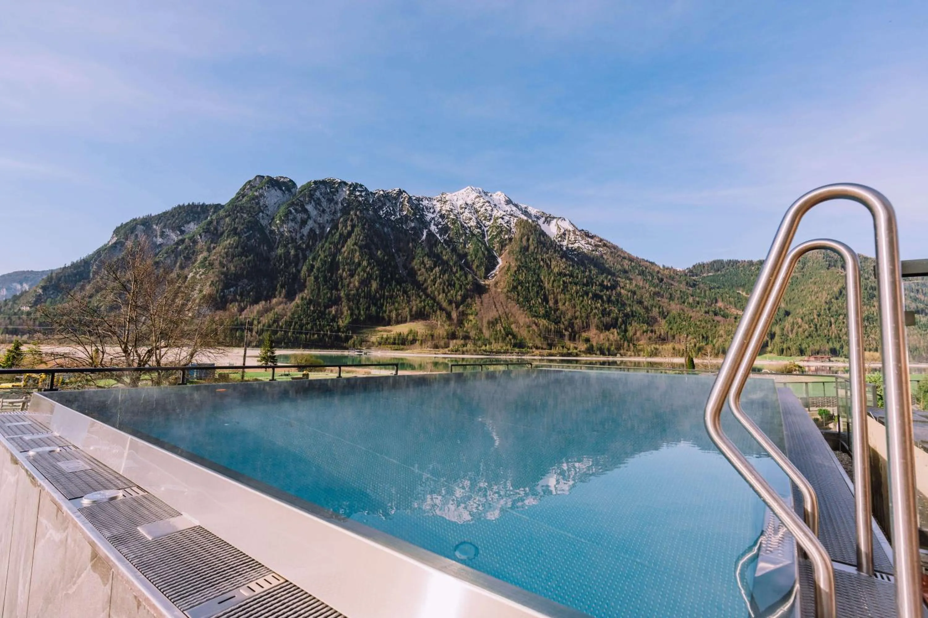 Swimming pool in Familienresort Buchau