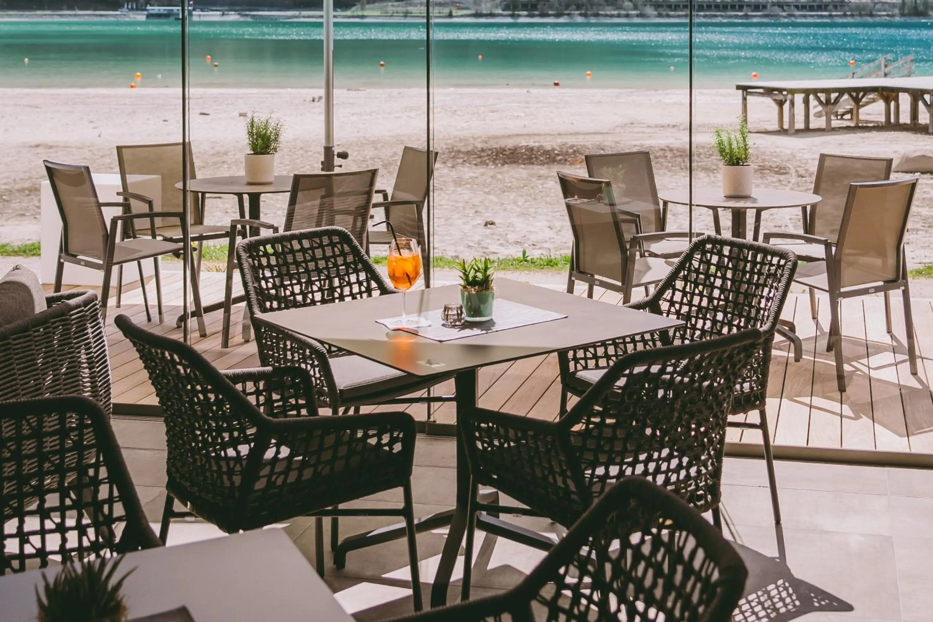 Restaurant/places to eat in Familienresort Buchau