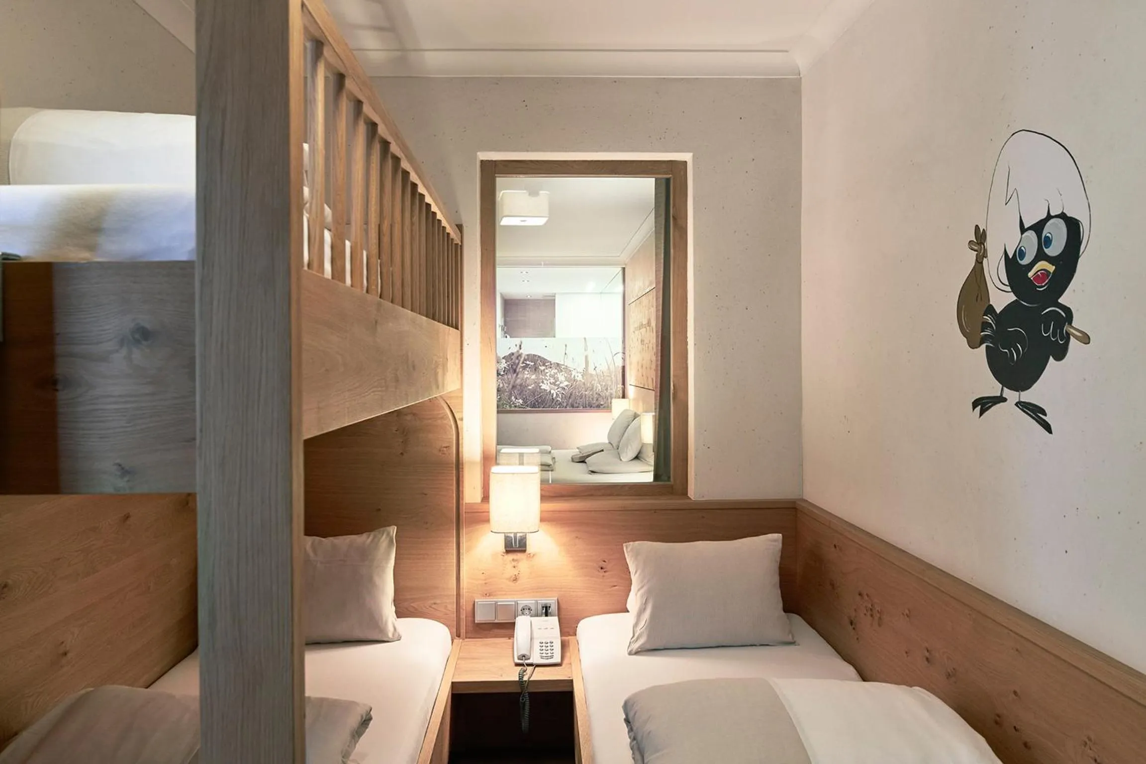 Bed in Familienresort Buchau