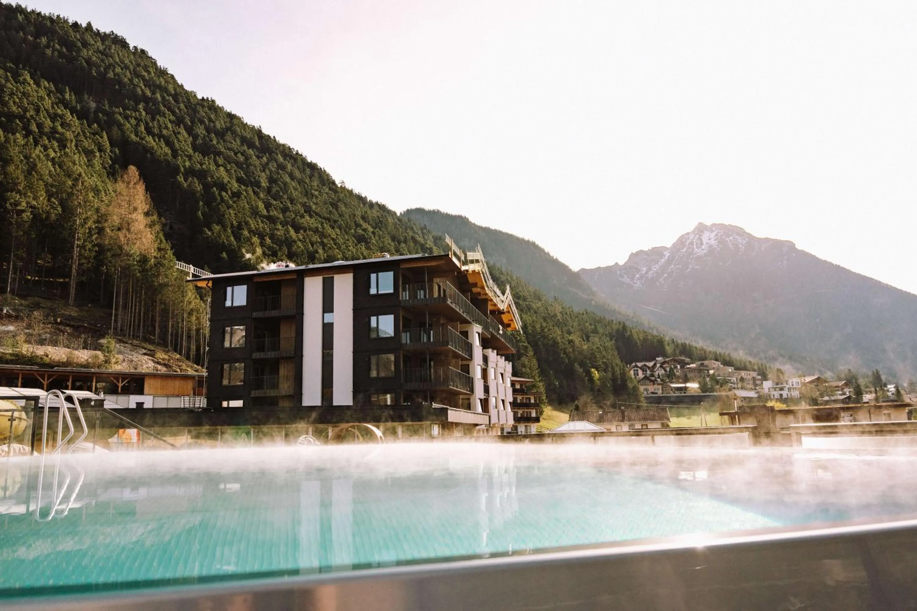 Swimming pool in Familienresort Buchau