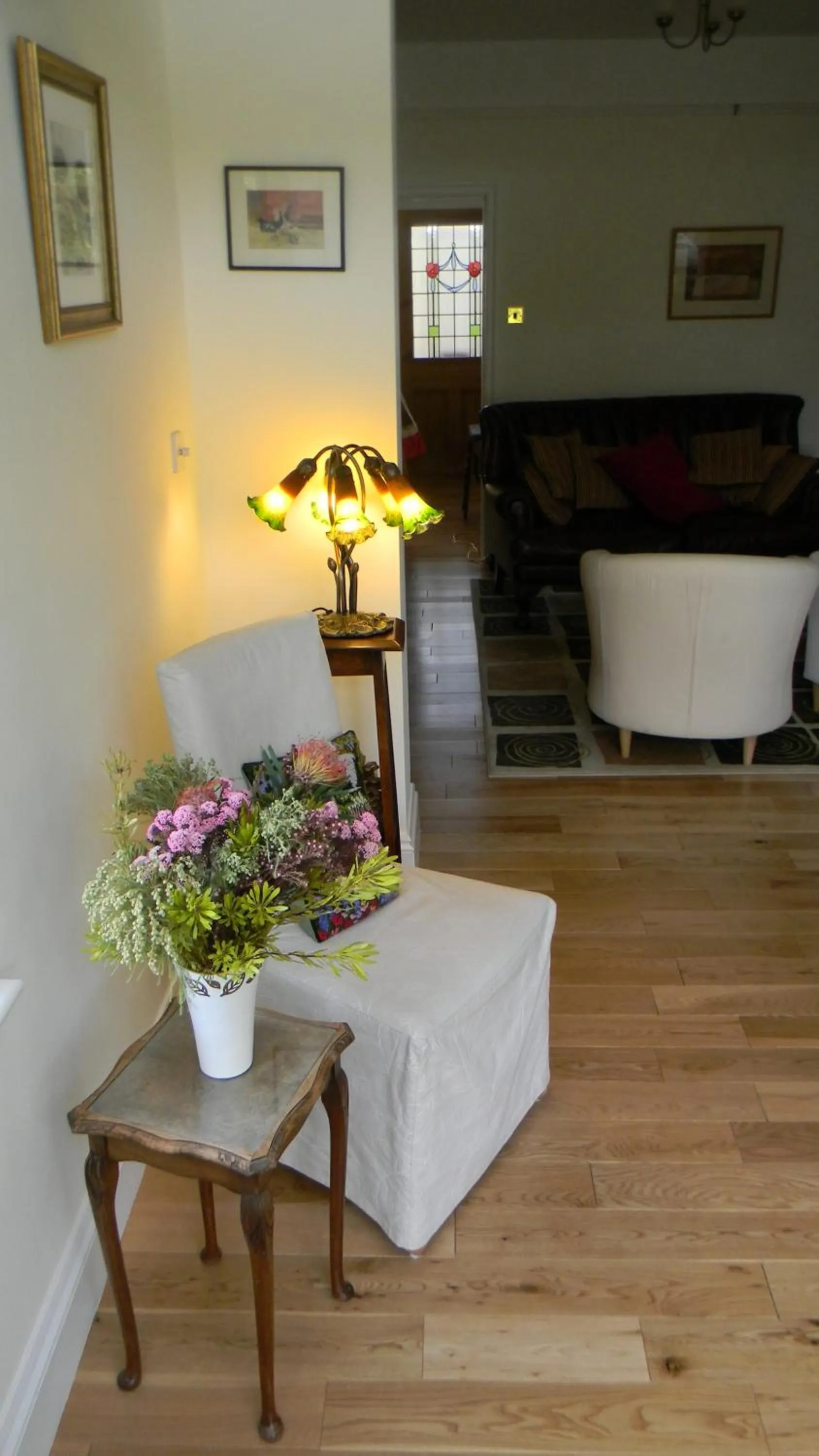 Decorative detail, Seating Area in Ugiebrae House Bed & Breakfast